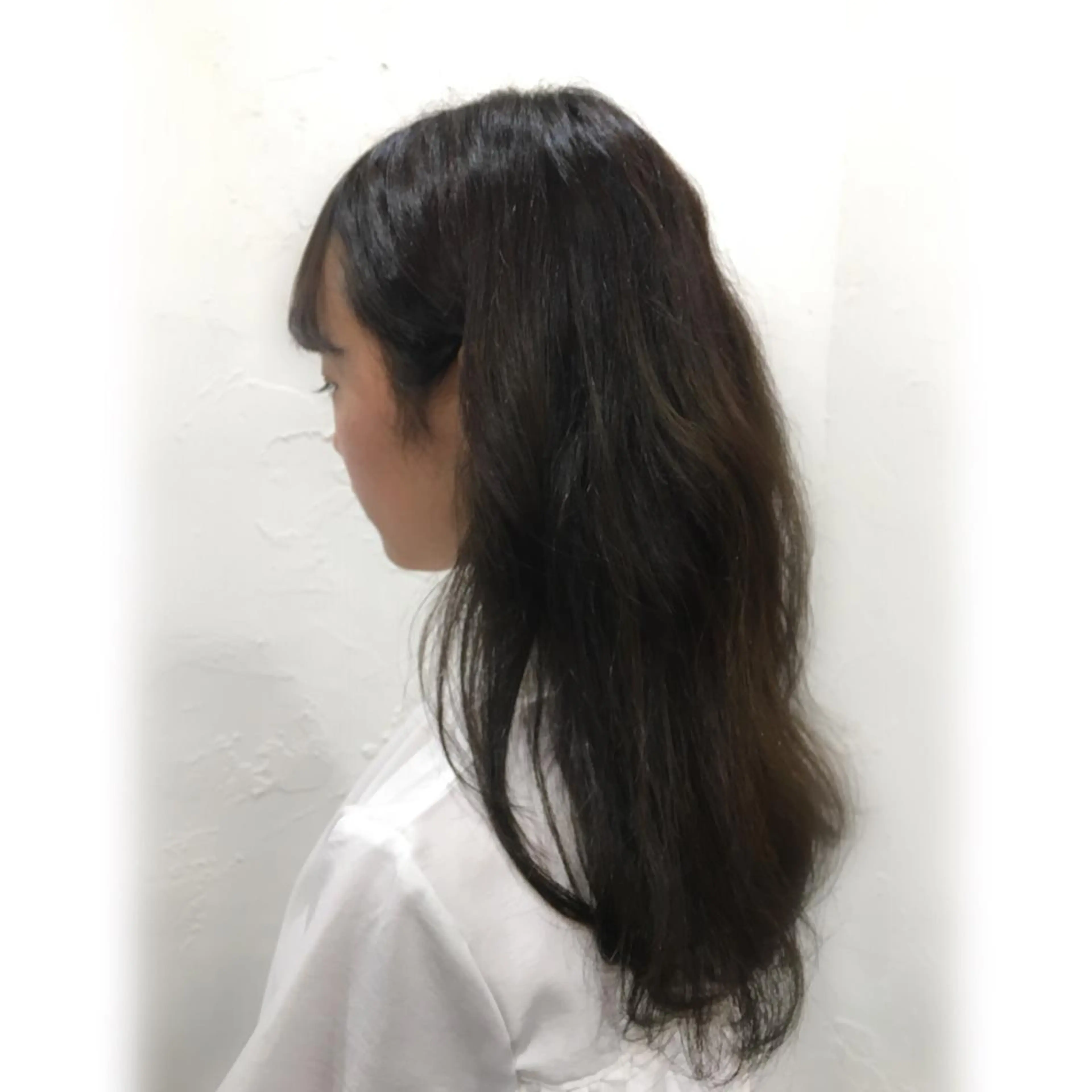 ロング カラー パーマ ヘアアレンジ 清水 由佳のマツエク・マツパデザイン