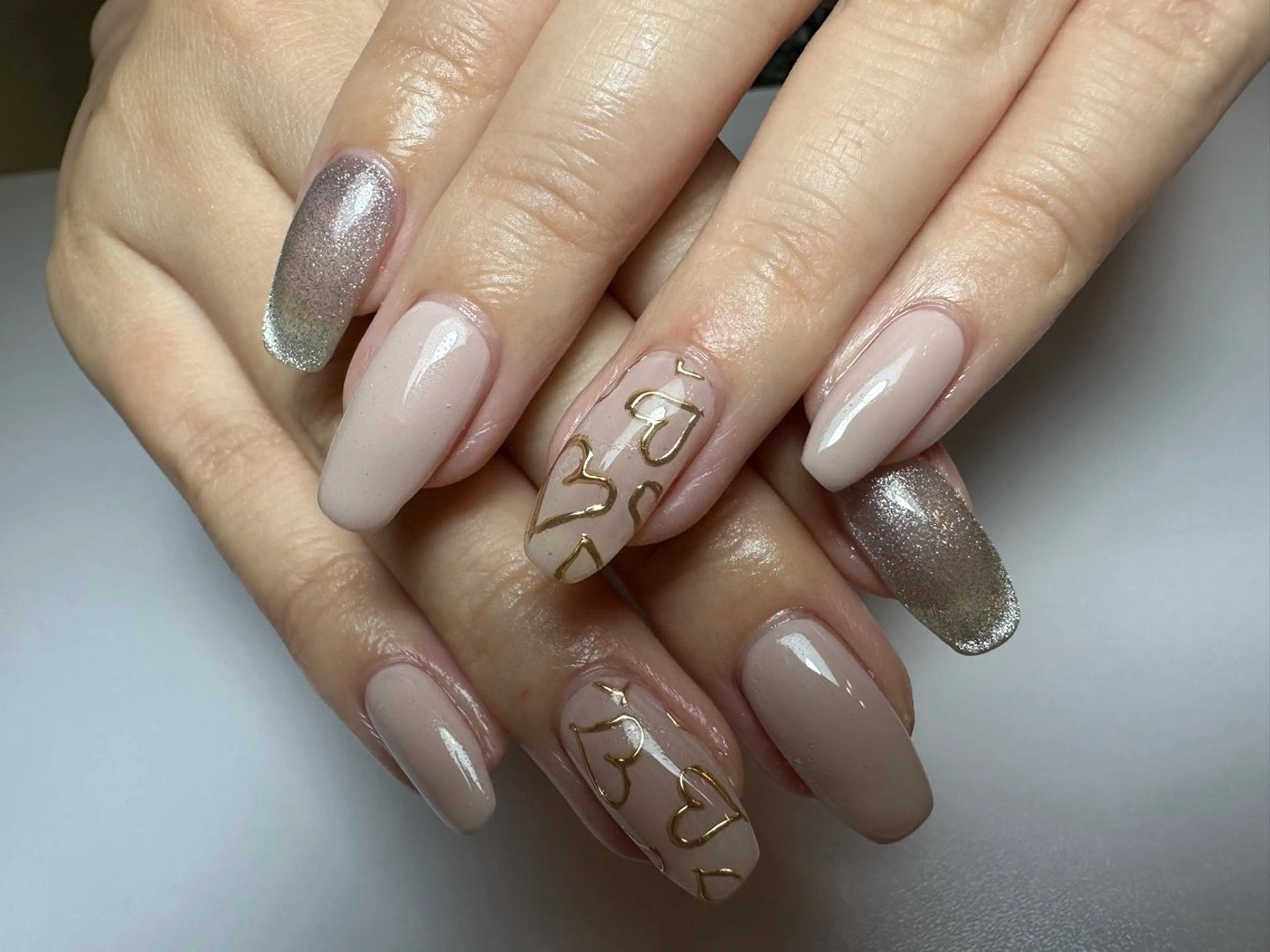 ミディアム shandy nailのネイルデザイン