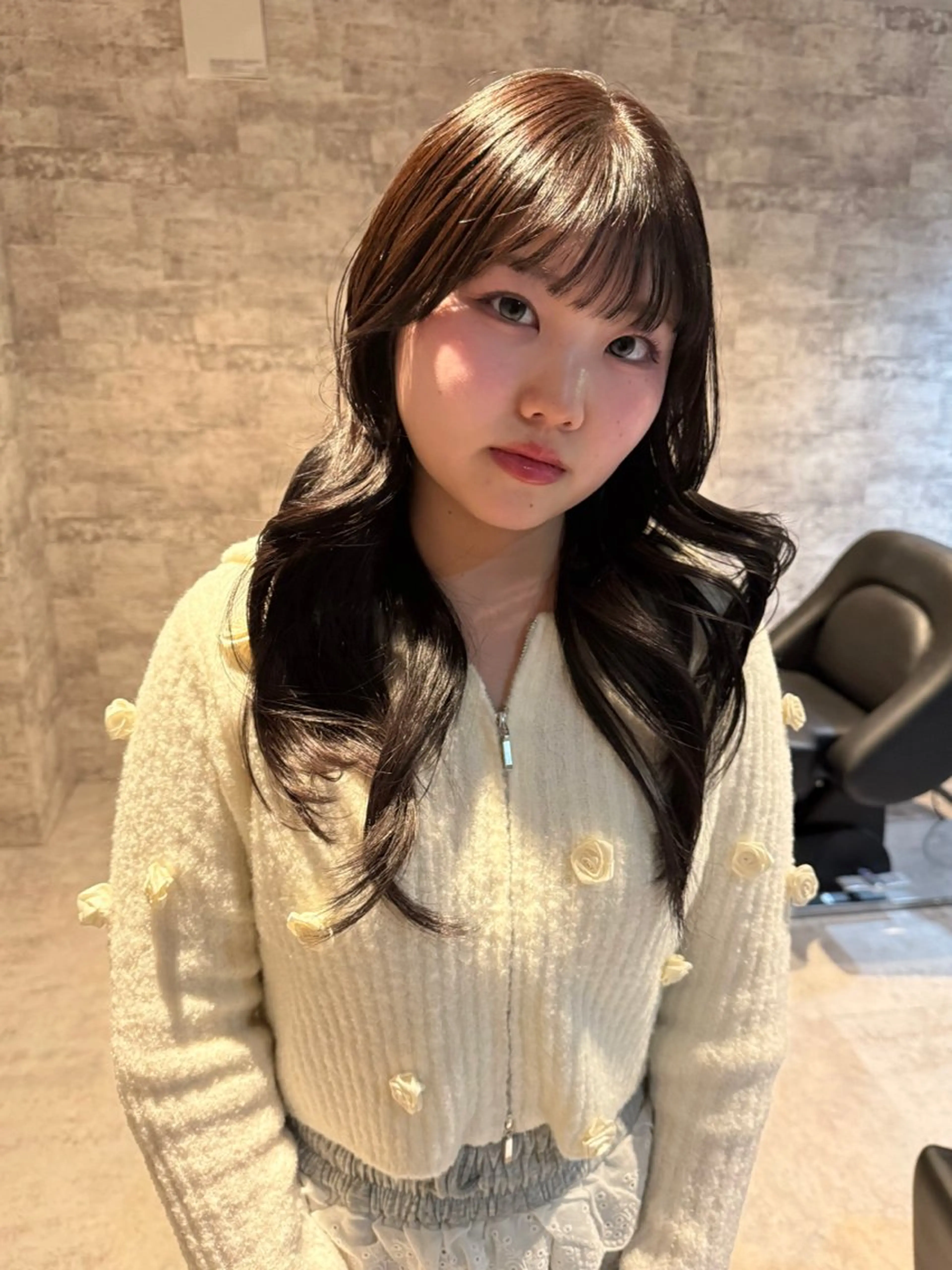 ロング カラー カット ヘアカラー トリートメント mai / linoah˚✧のヘアスタイル