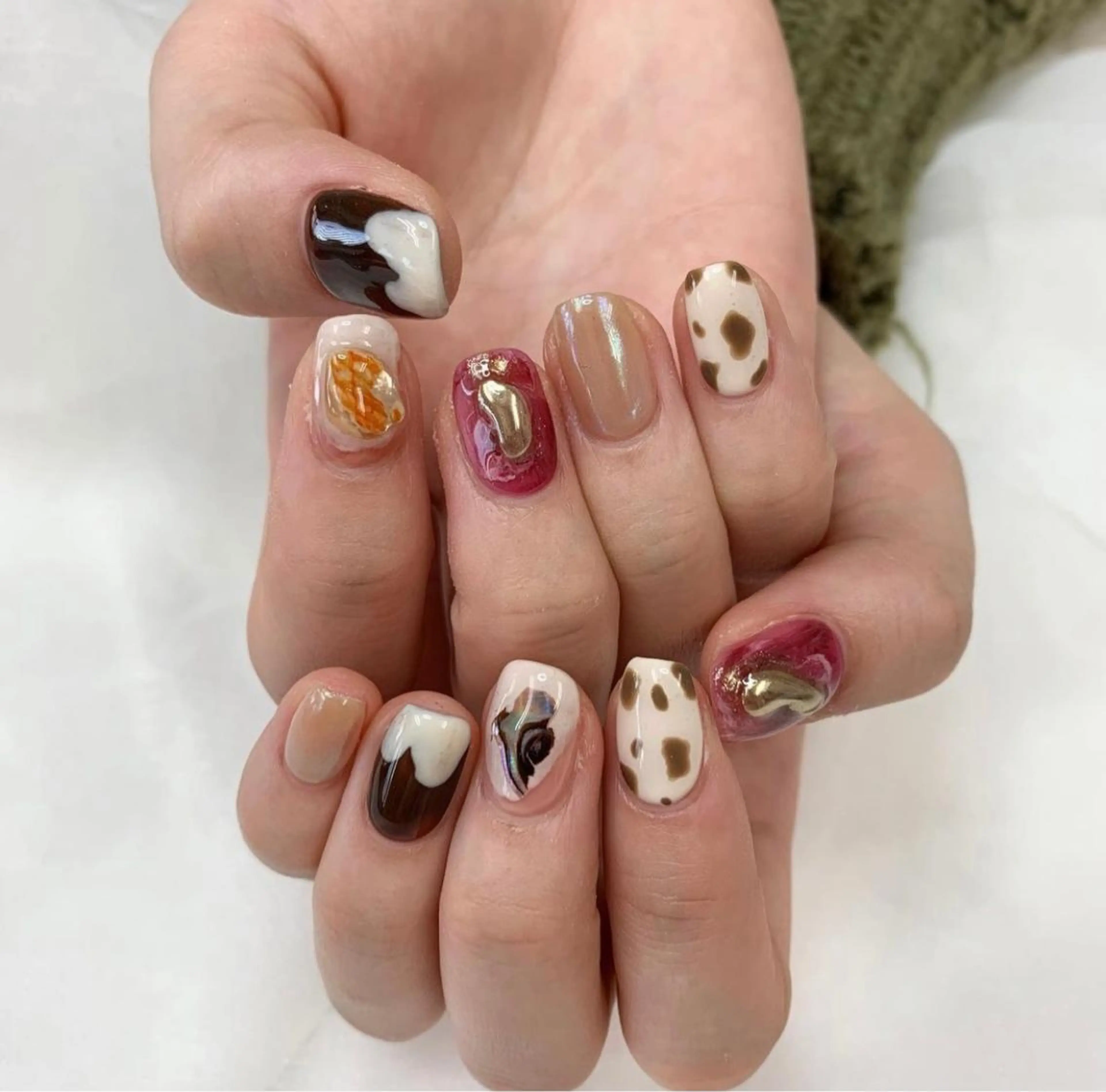 ネイル ハンドネイル うにゃねいる ✿ harunaのネイルデザイン