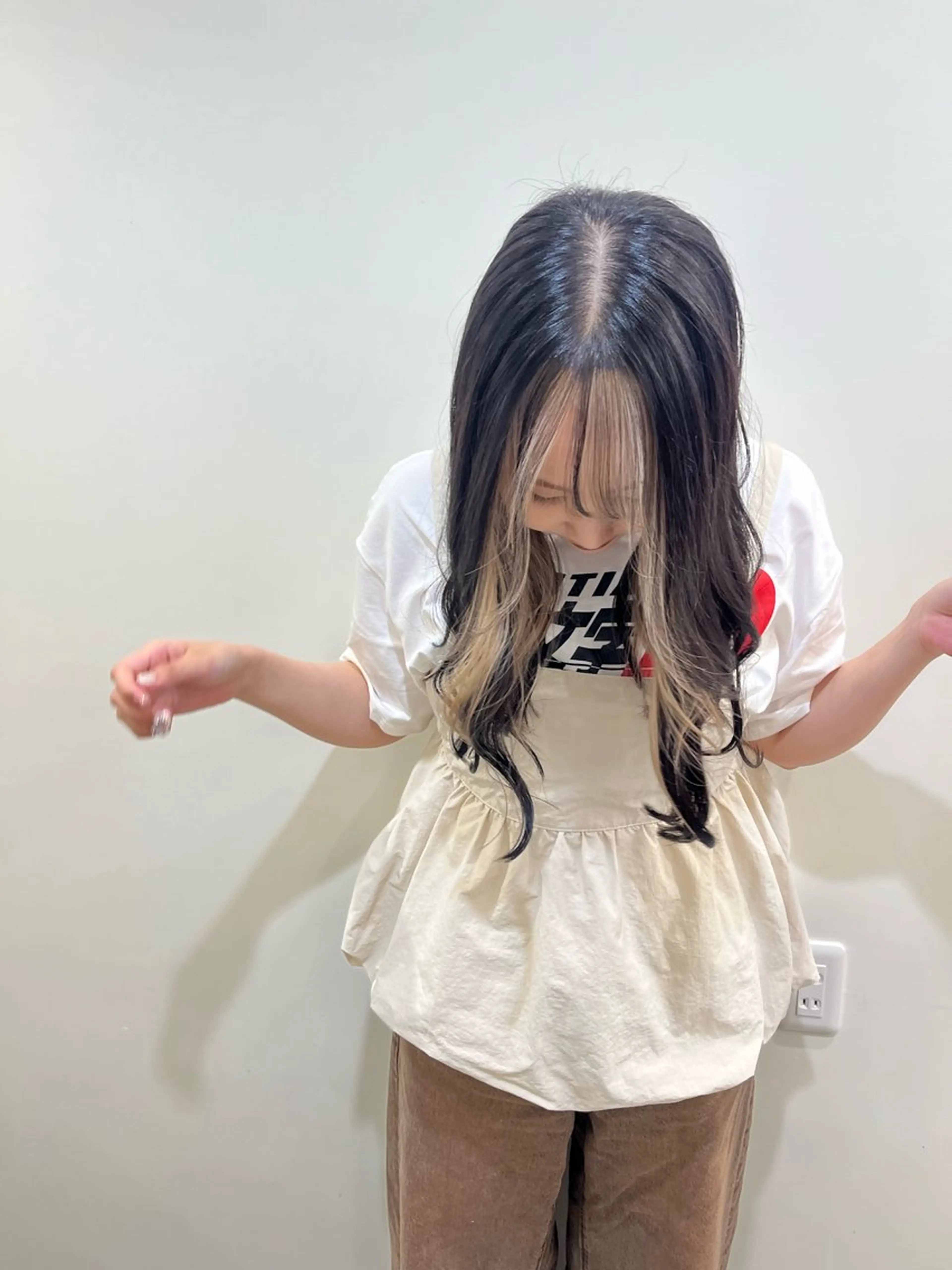 ロング カラー ミストバング  フェイスフレーミング 畠野Hatano /メンズ/ボブのヘアスタイル