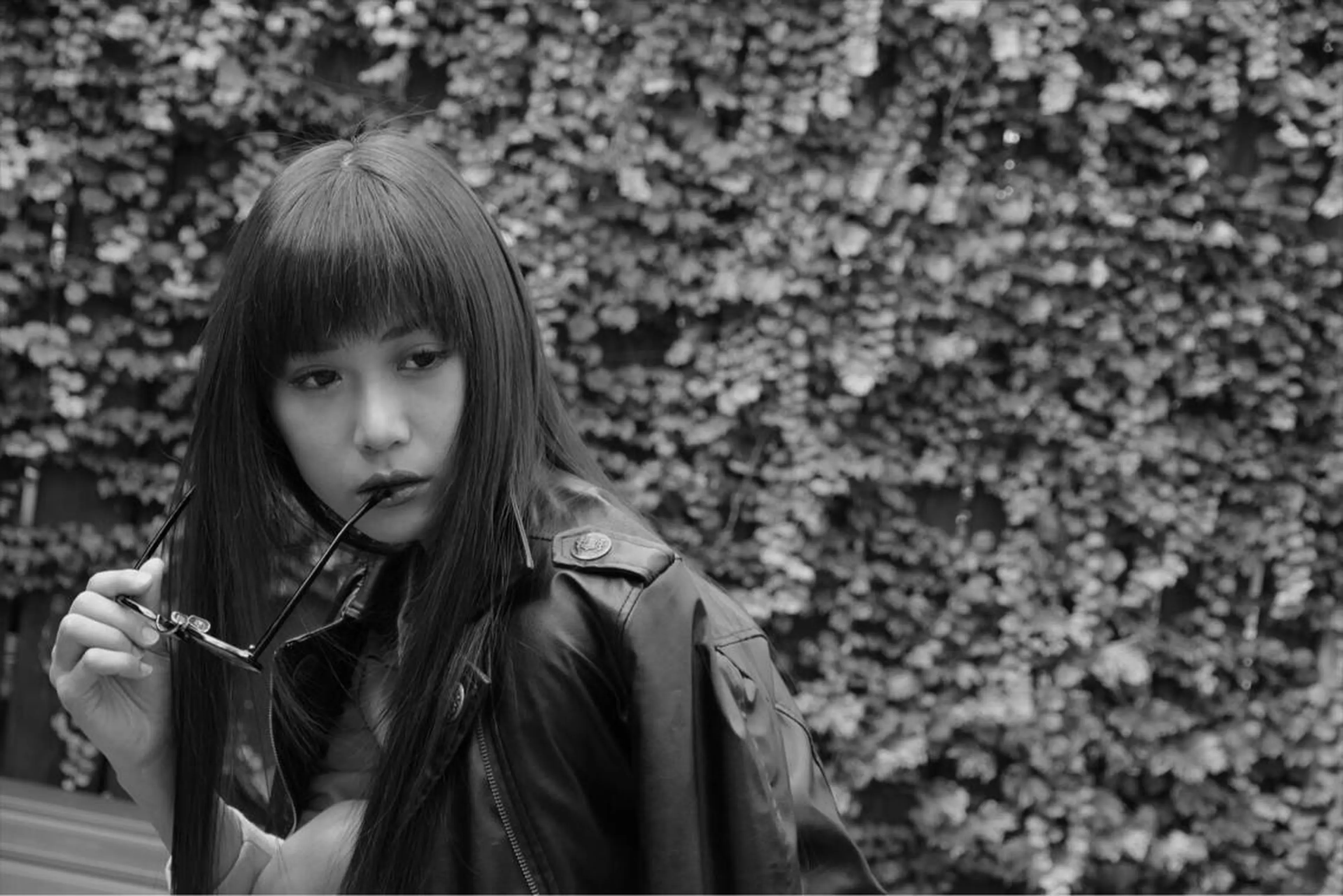 ロング 仁城 了祐のヘアスタイル