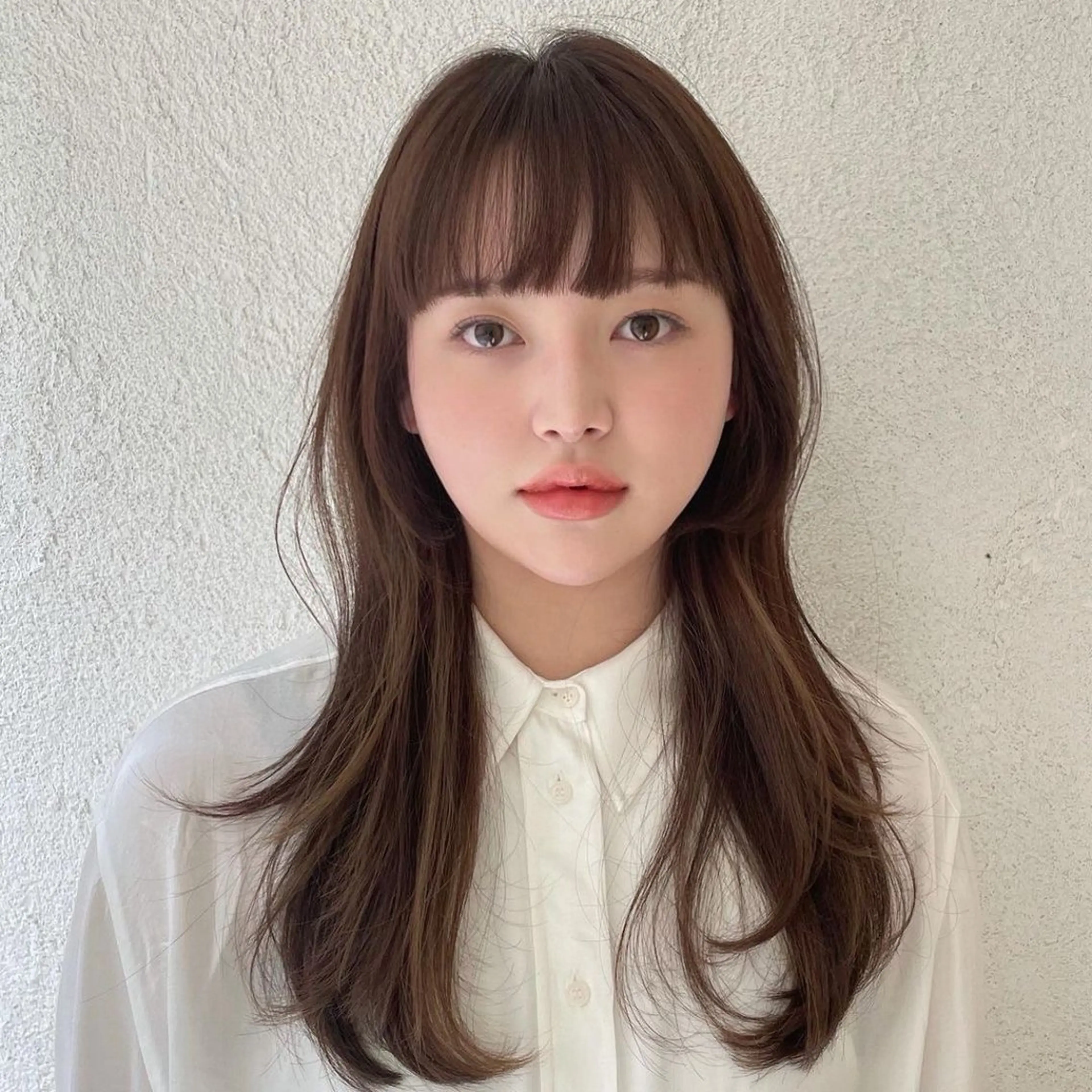 ミディアム カット無料内田 海香のヘアスタイル