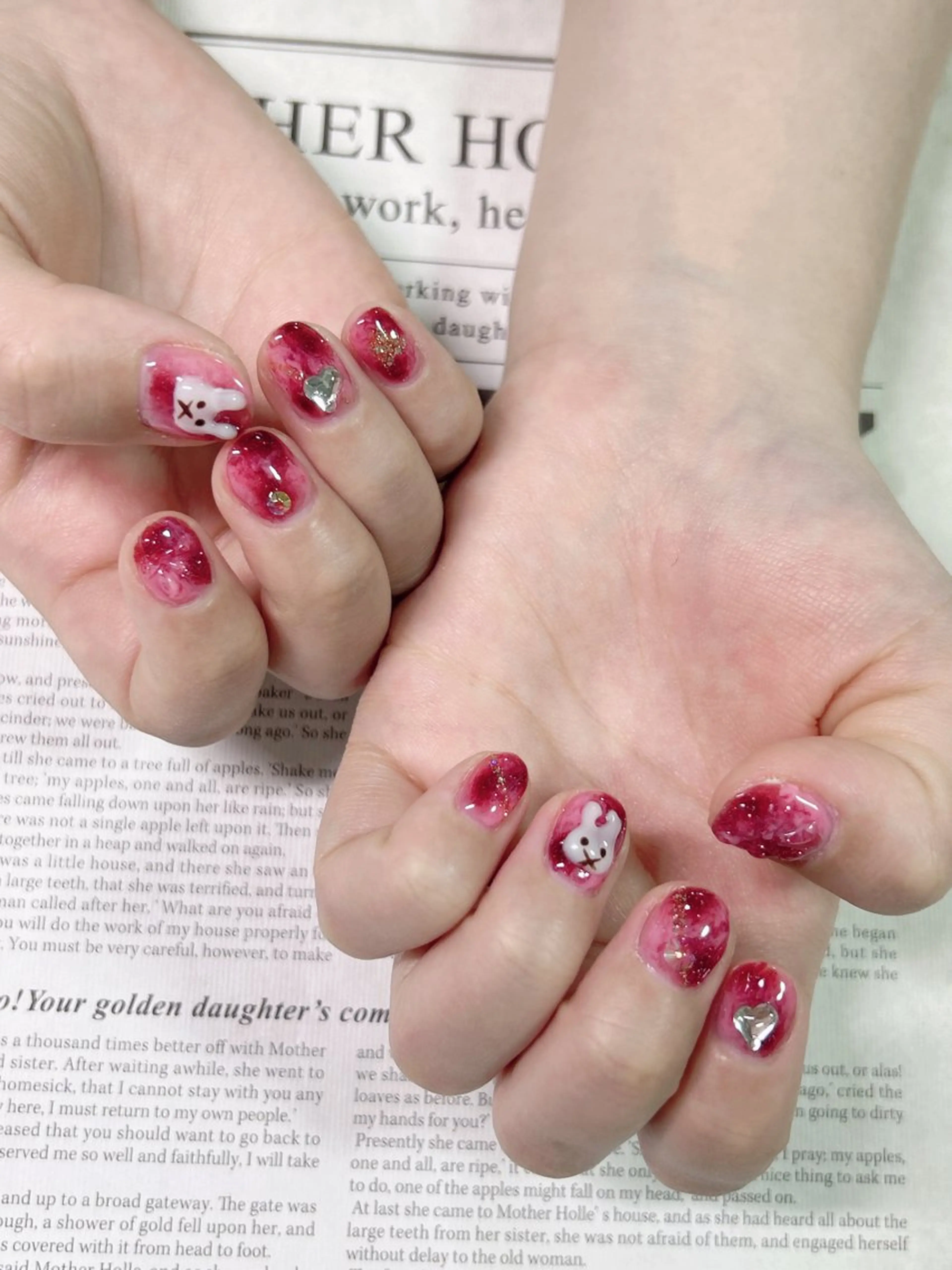 ネイル ハンドネイル コウ ヨウのネイルデザイン