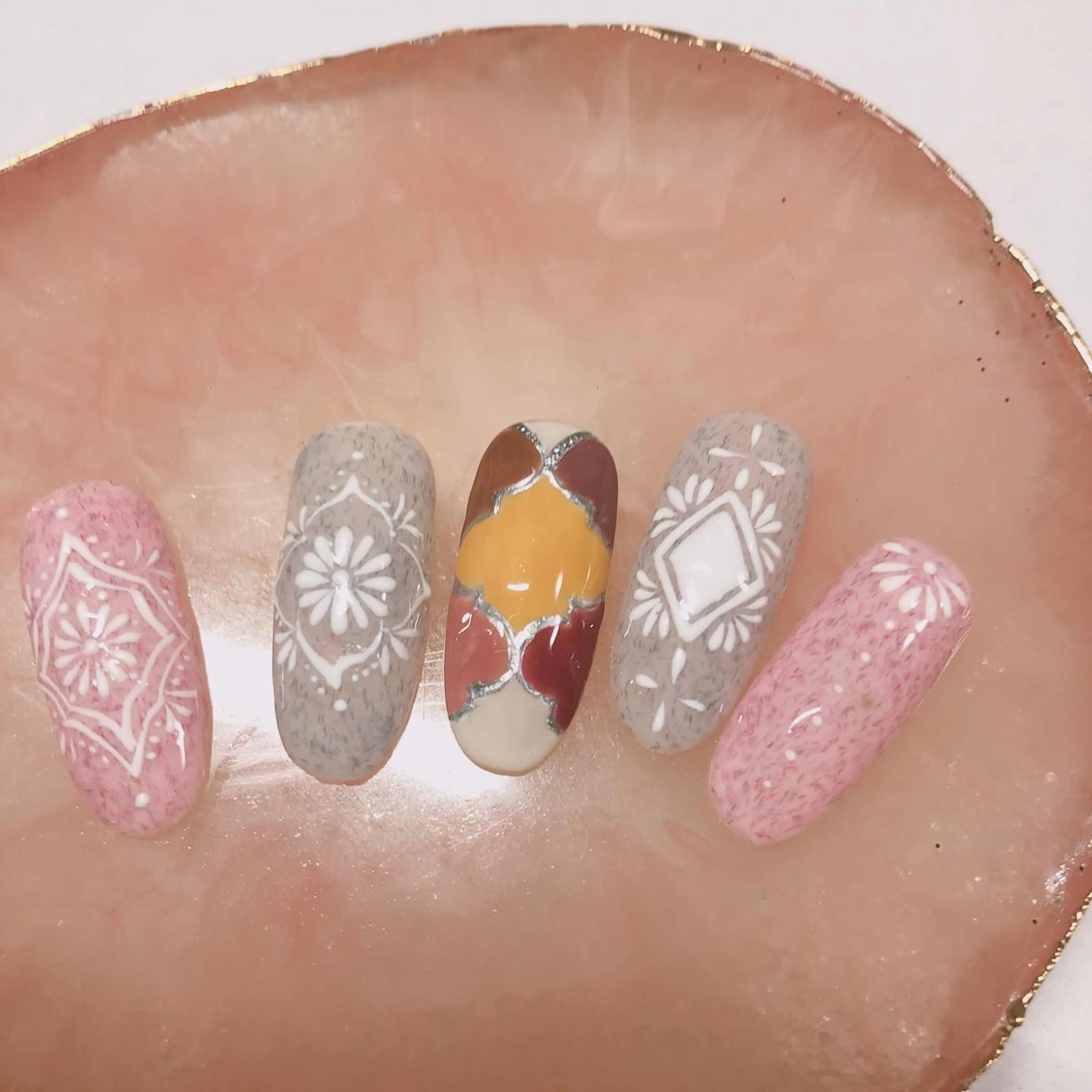 ネイル 奥園 良恵のネイルデザイン