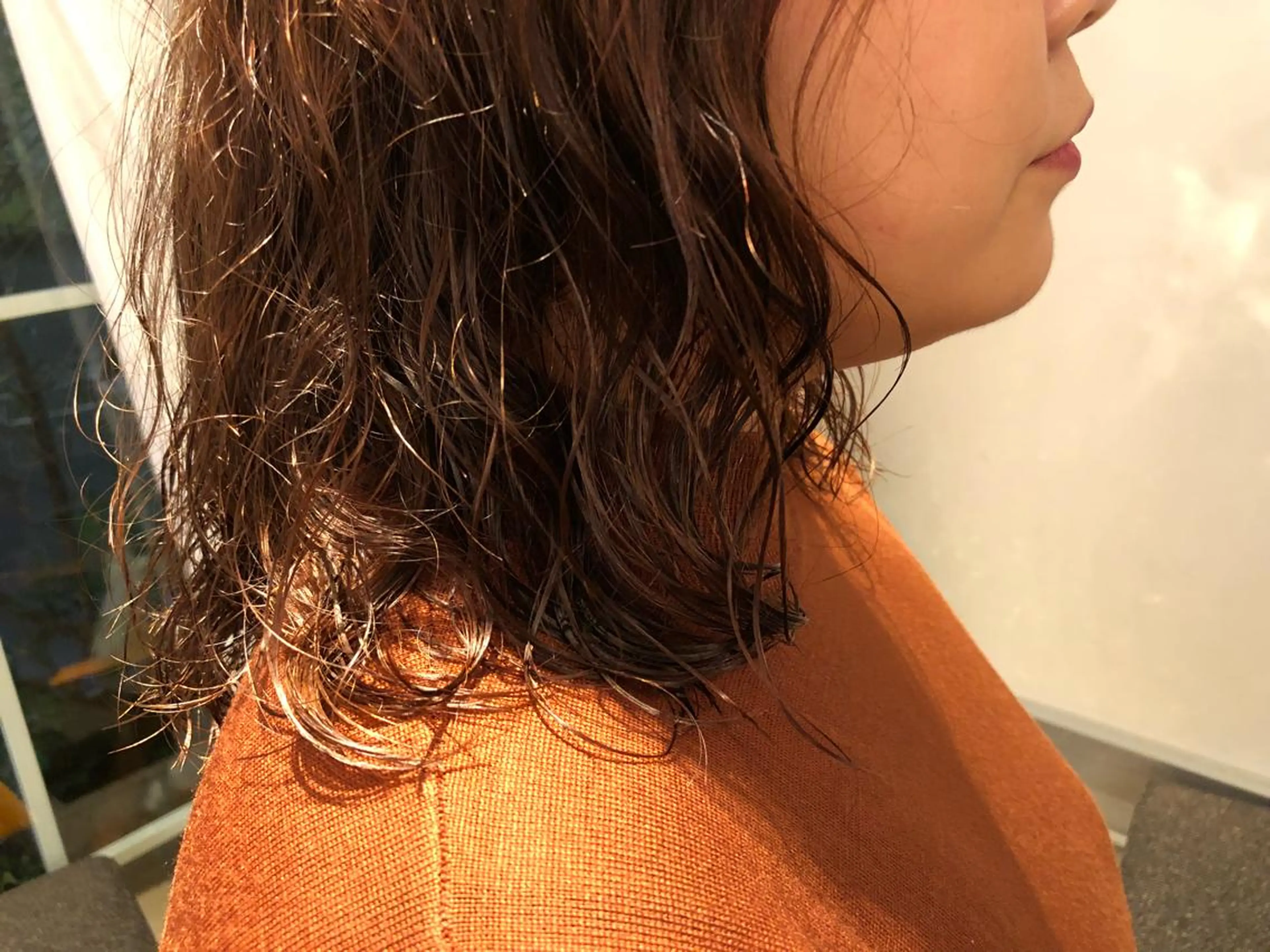 ミディアム カラー パーマ レイヤーカット✂️ 横浜No1♡下鳥翔子のヘアスタイル