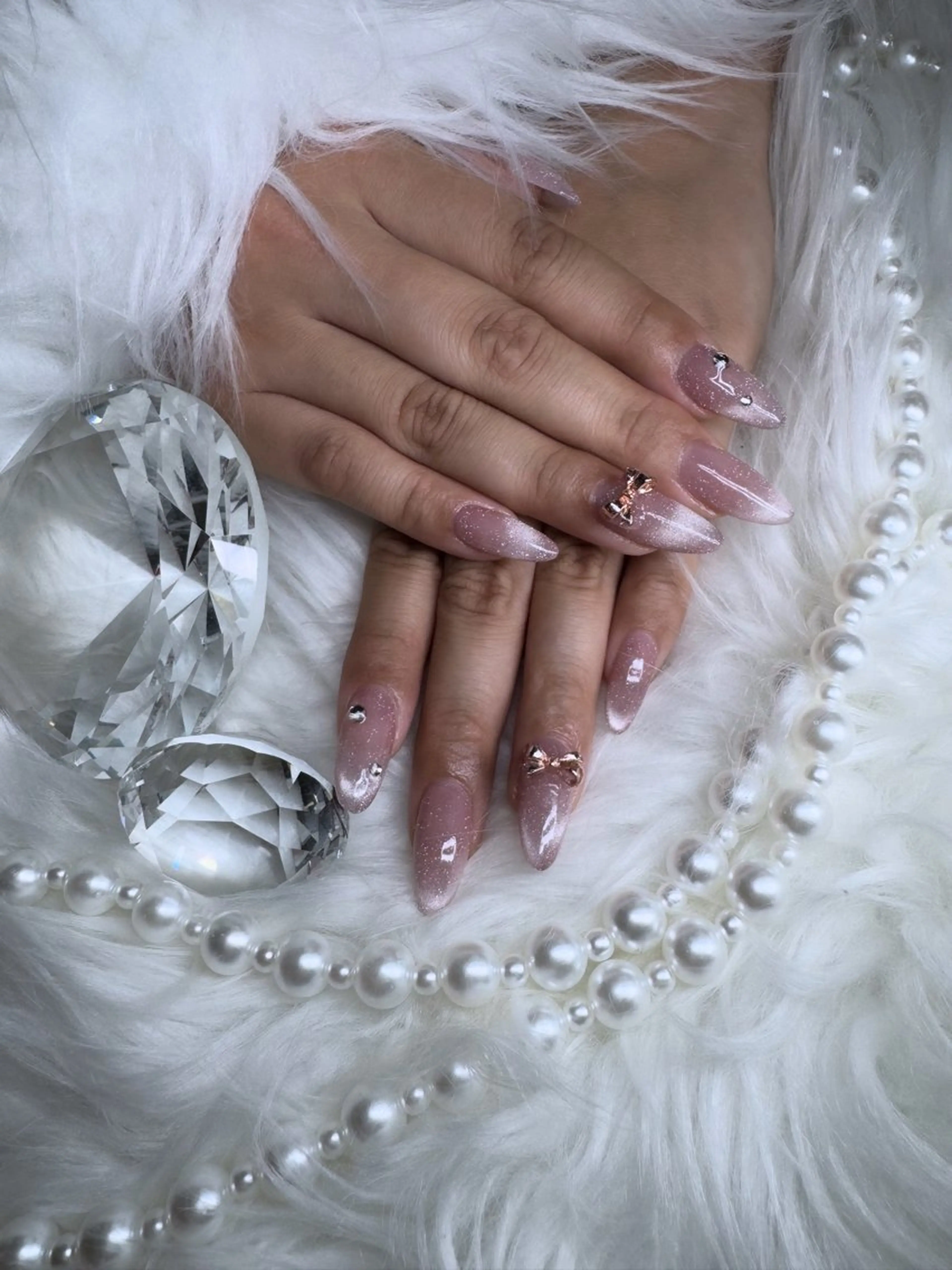 ネイル マグネットネイル スカルプネイル ハンドネイル ꕤ︎︎牧野 麻衣ꕤ︎︎のネイルデザイン