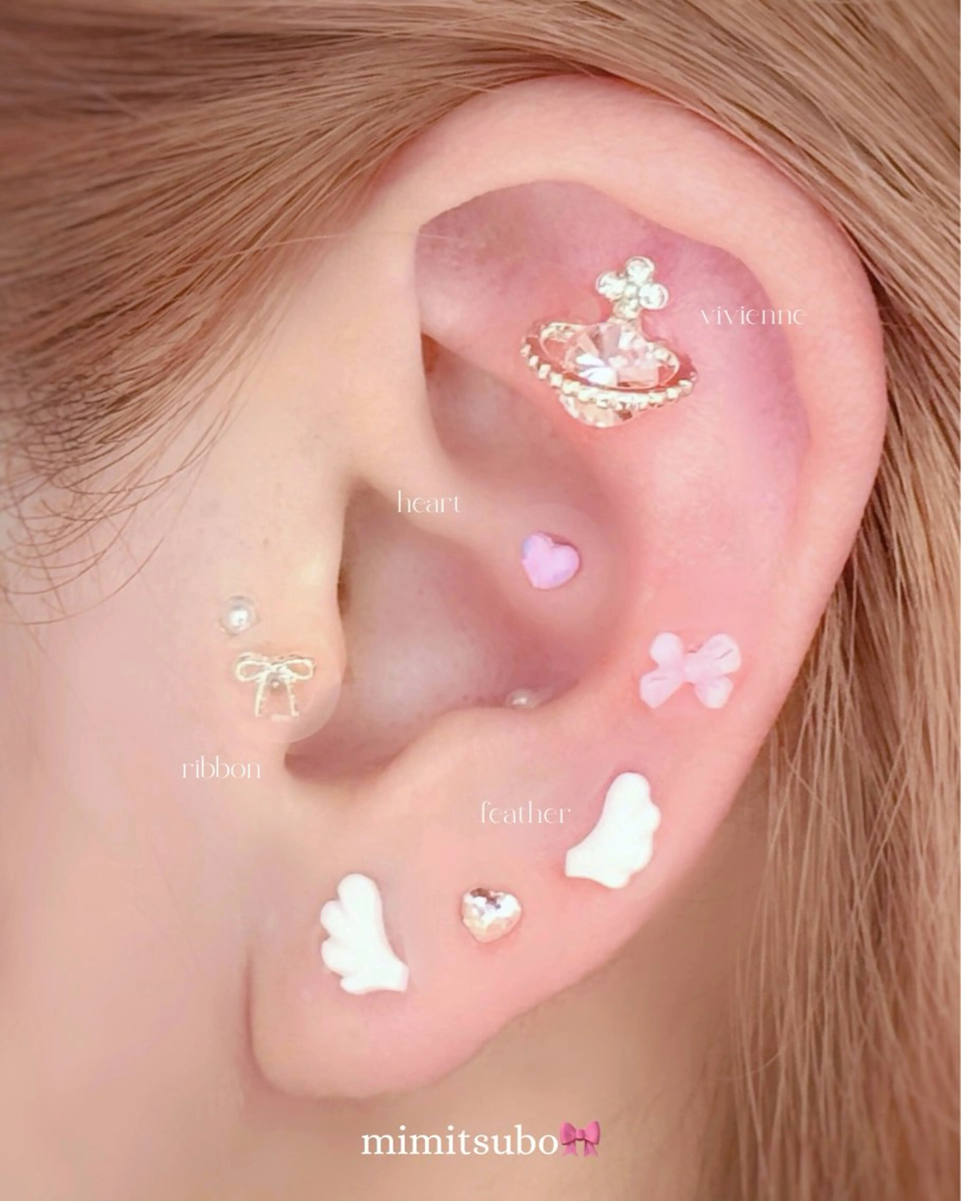 その他 エクパ韓国束感まつげ 🎀耳つぼジュエリーのその他イメージ