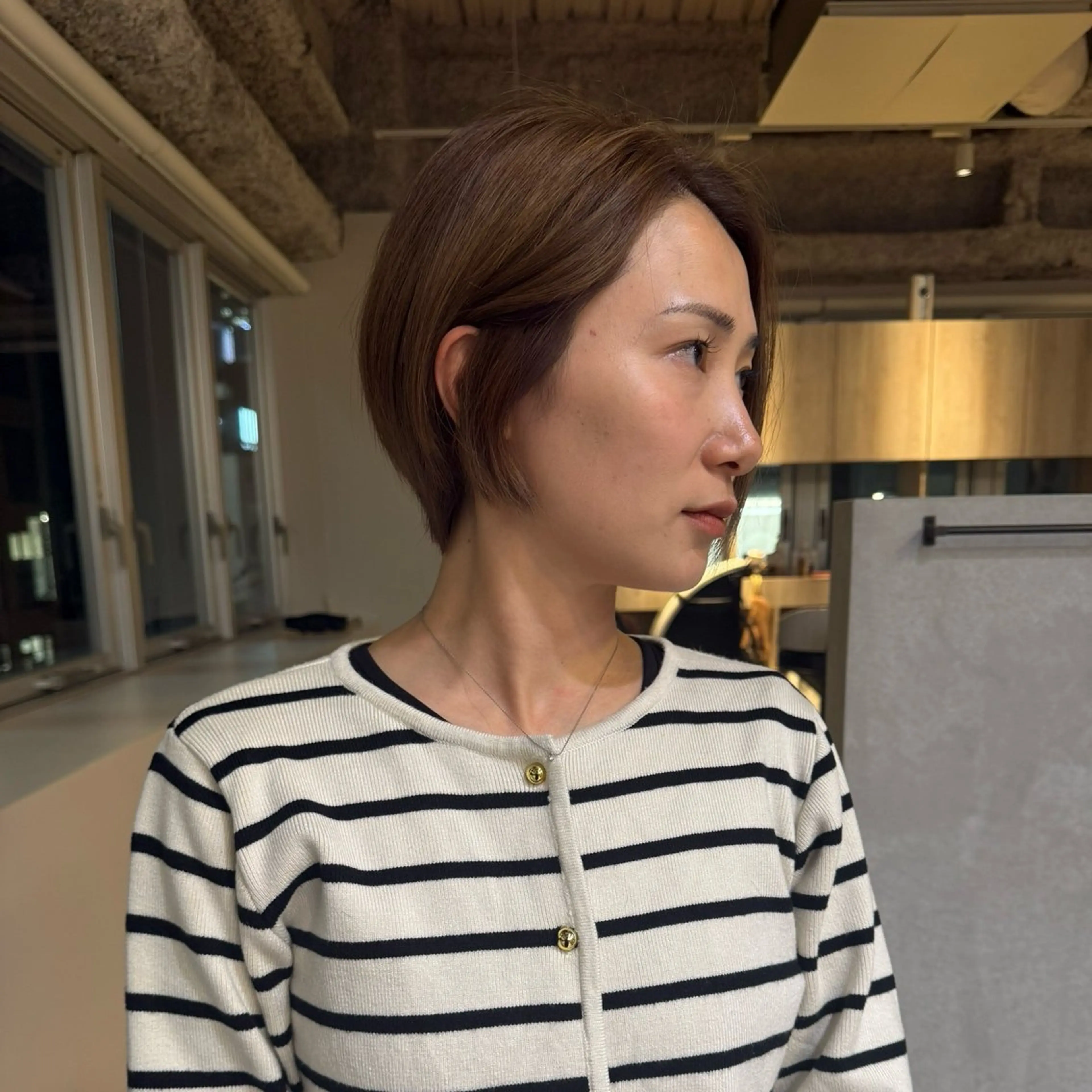 ショート 似合わせカット ショートヘア 似合わせレイヤー/ 福井優音のヘアスタイル