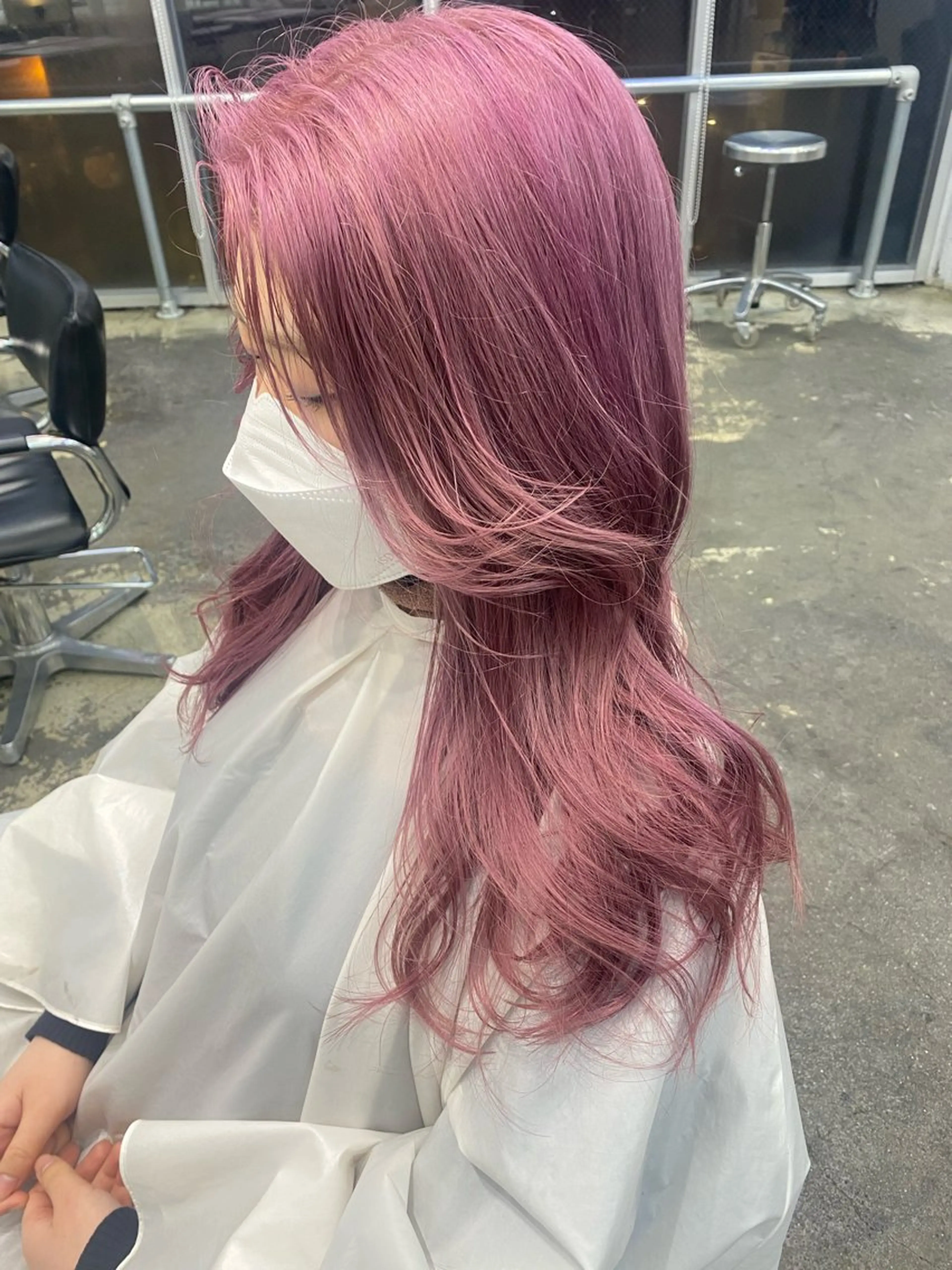 ロング カラー 💗💗韓国レイヤー yu-ki💗💗のヘアスタイル