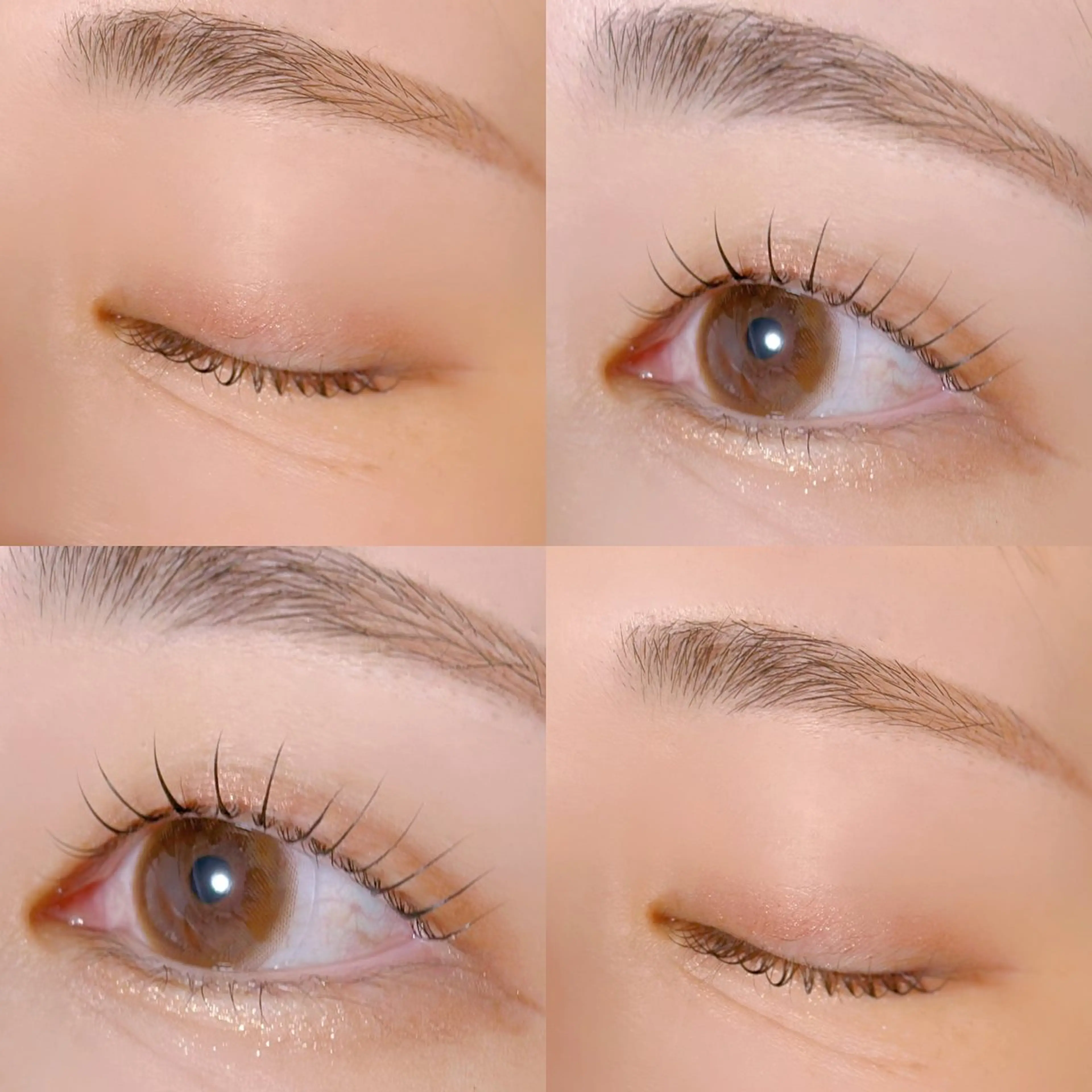 マツエク・マツパ 一重×まつ毛パーマ 束感まつげ｜ユキ 高評価｜堀江のマツエク・マツパデザイン