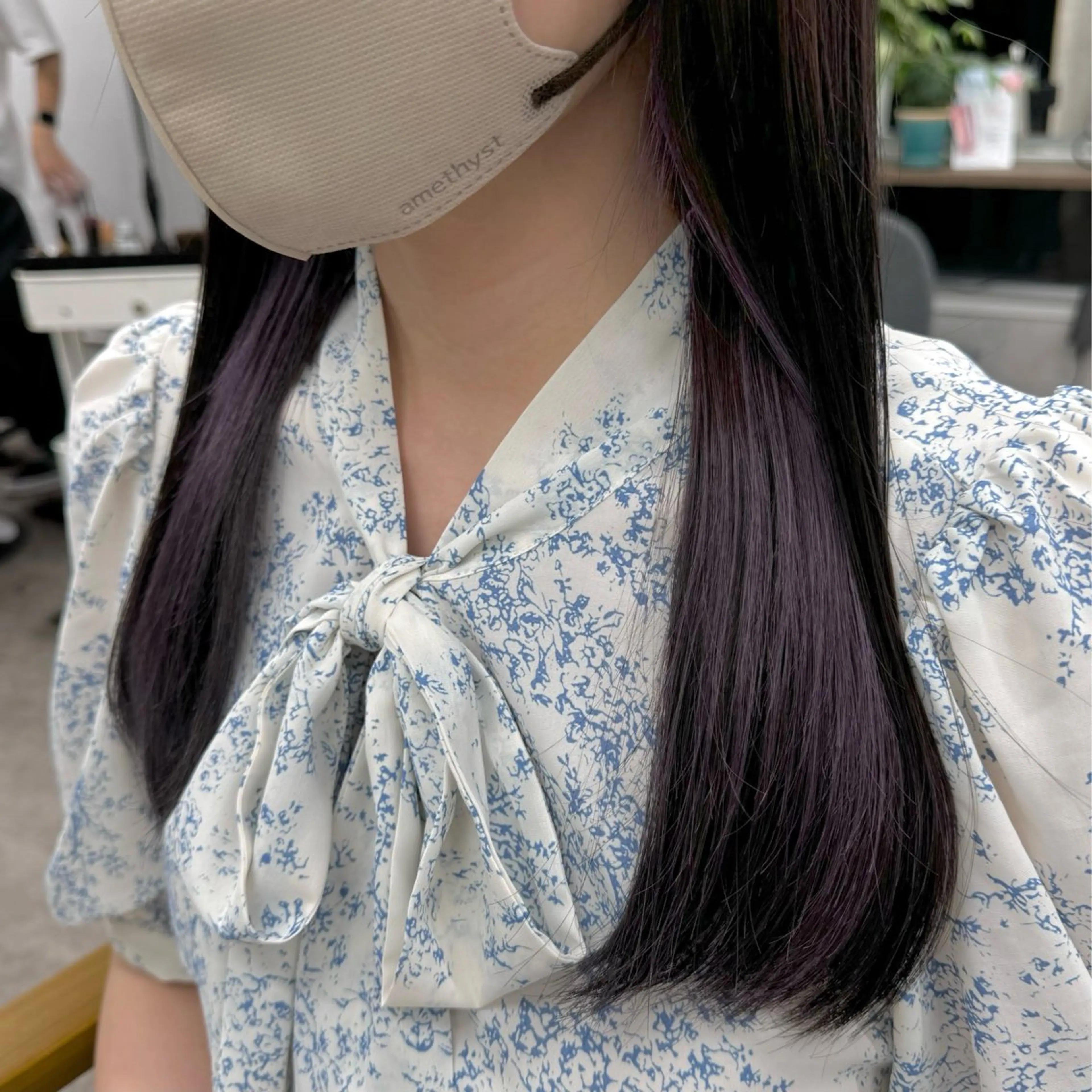 ロング カラー JUNSHIN🦋 ヘアセット／カラーのヘアスタイル