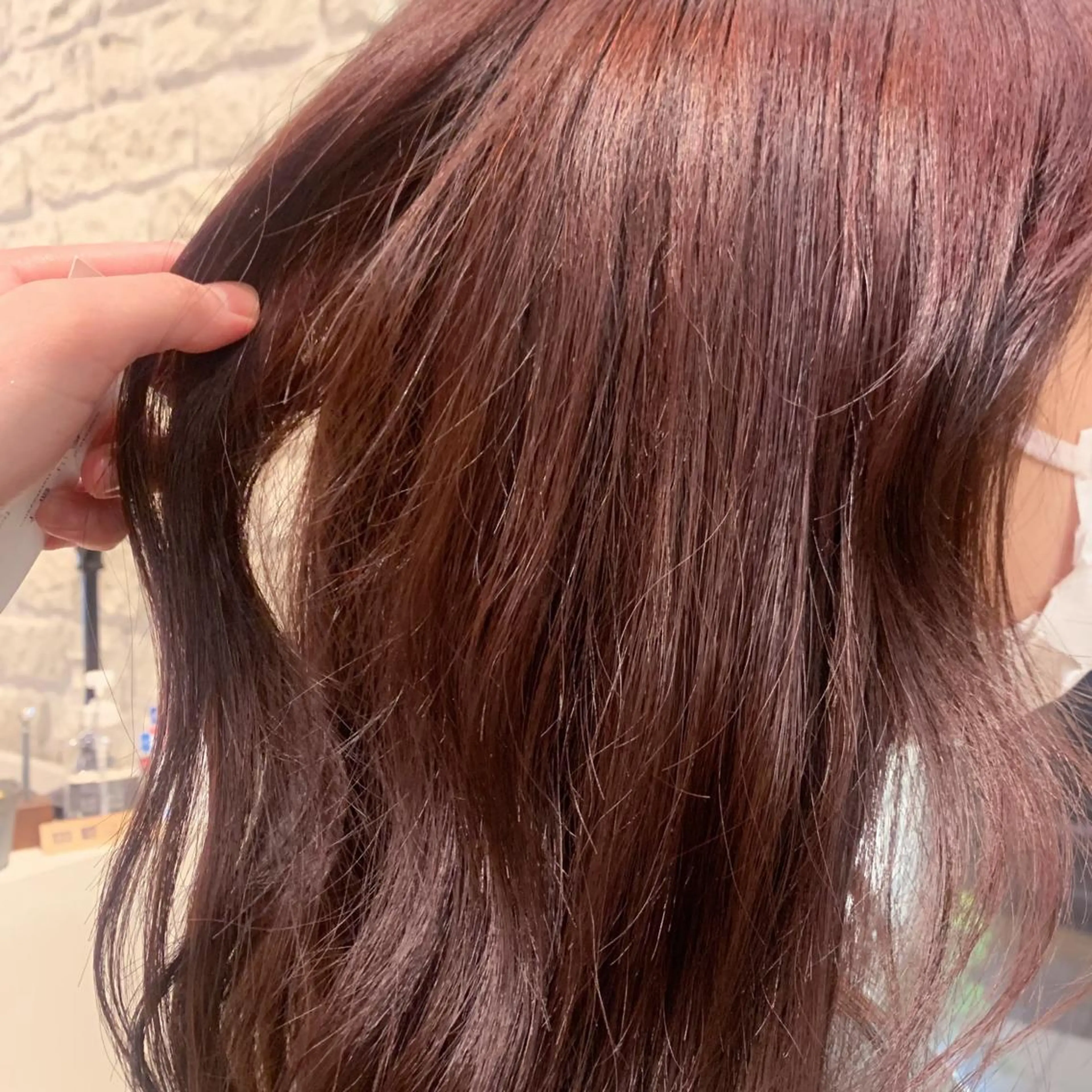 カラー ピンクカラー 🫧hinaco 🫧のヘアスタイル