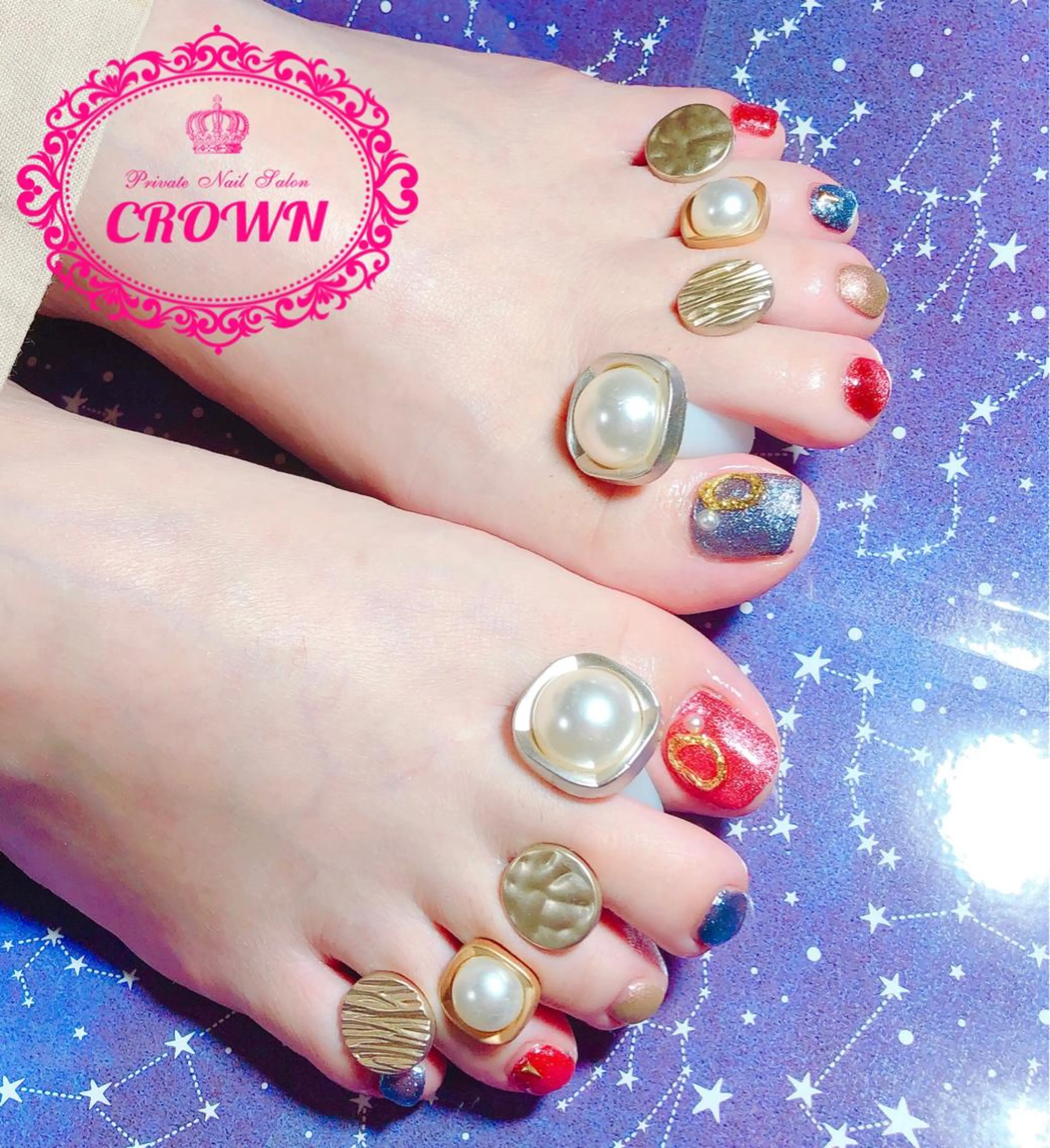 ネイル CROWN プライベートサロンのネイルデザイン