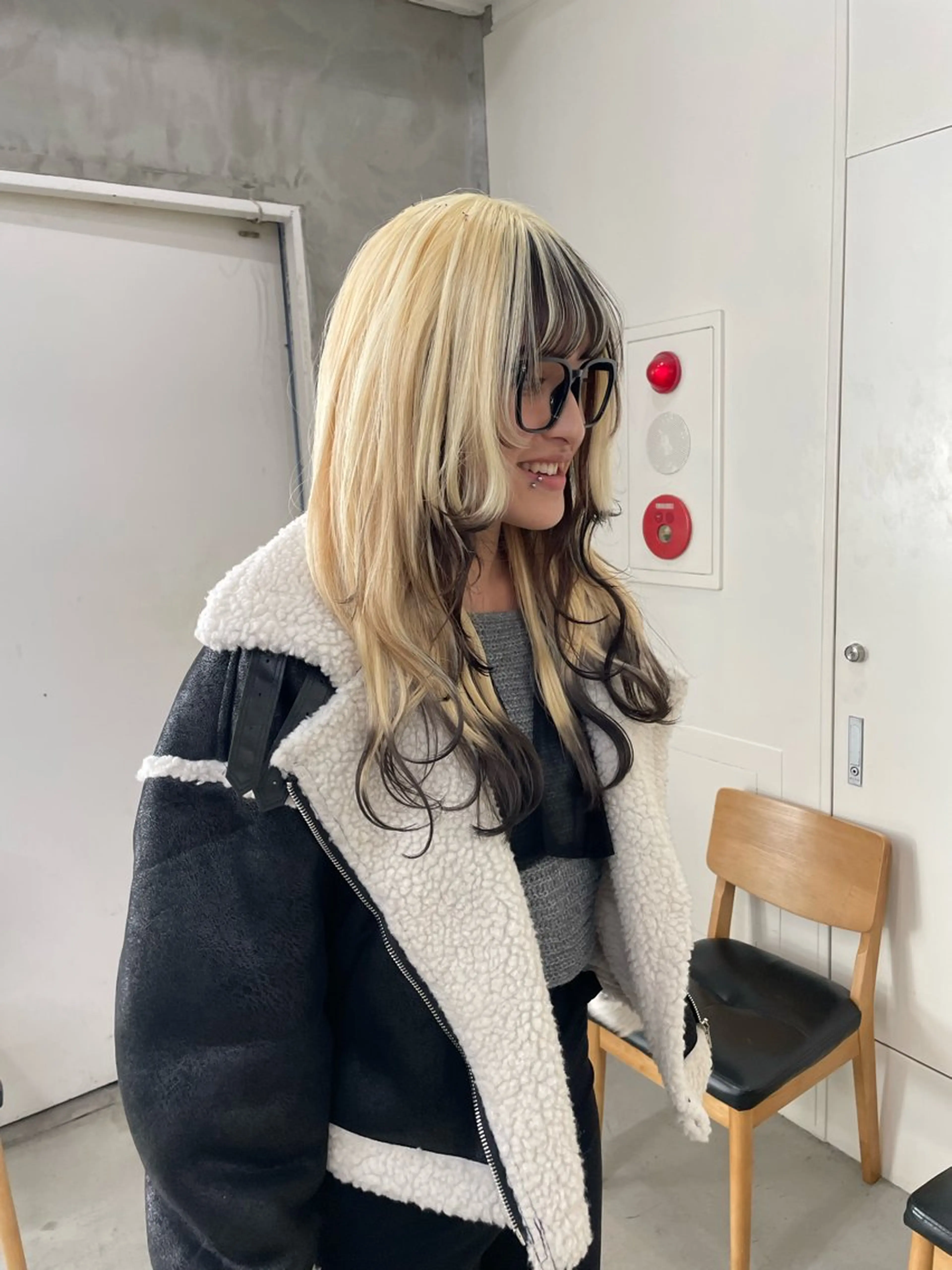 カラー ヘアカラー トリートメント ハイトーン/レイヤー 🌸さくらのヘアスタイル