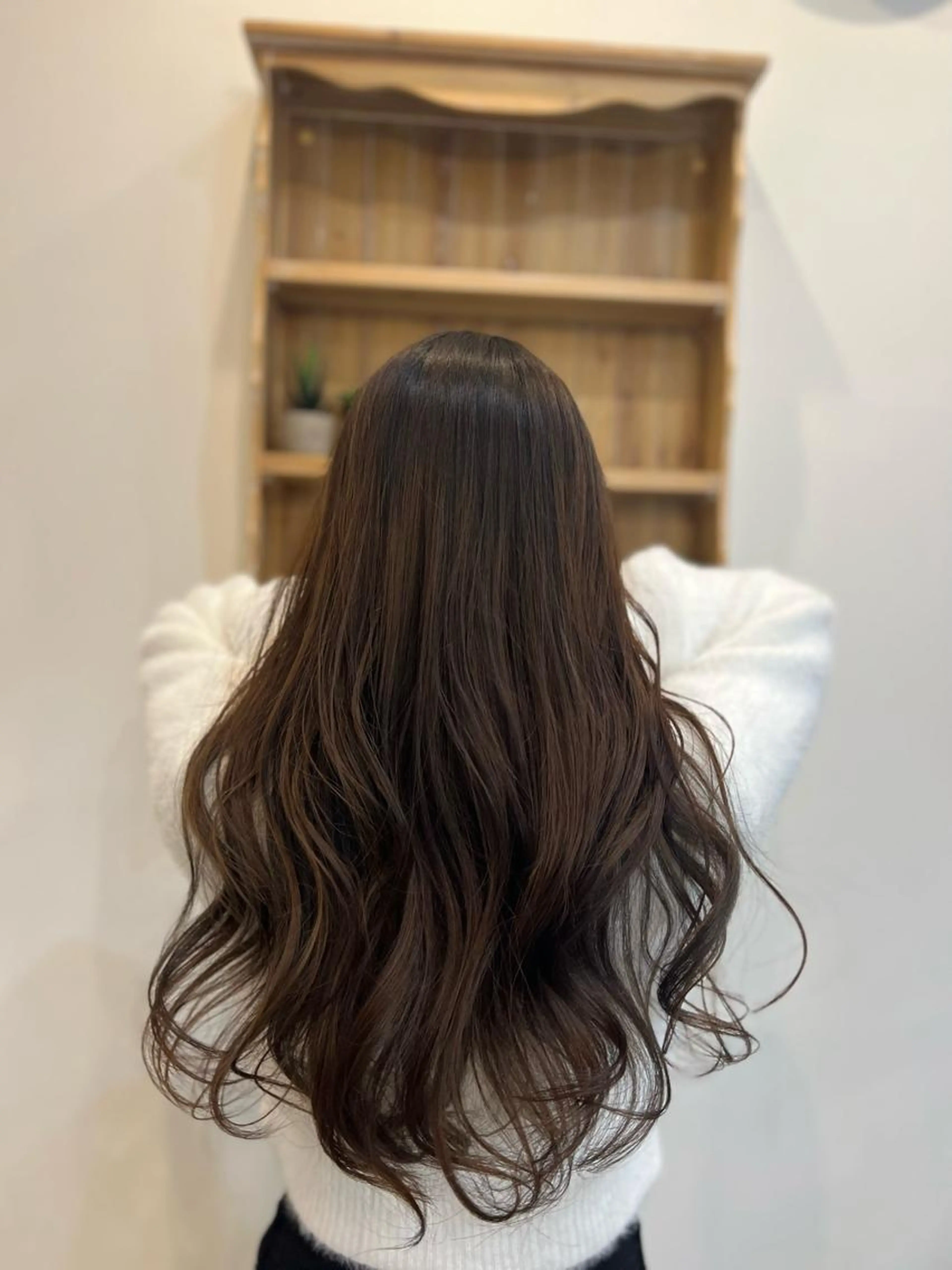 🇰🇷《お手軽イメチェン》🇰🇷cut+透け感カラー+クイックスパ《学生割−¥1000円》#韓国風#オルチャンヘアーの写真