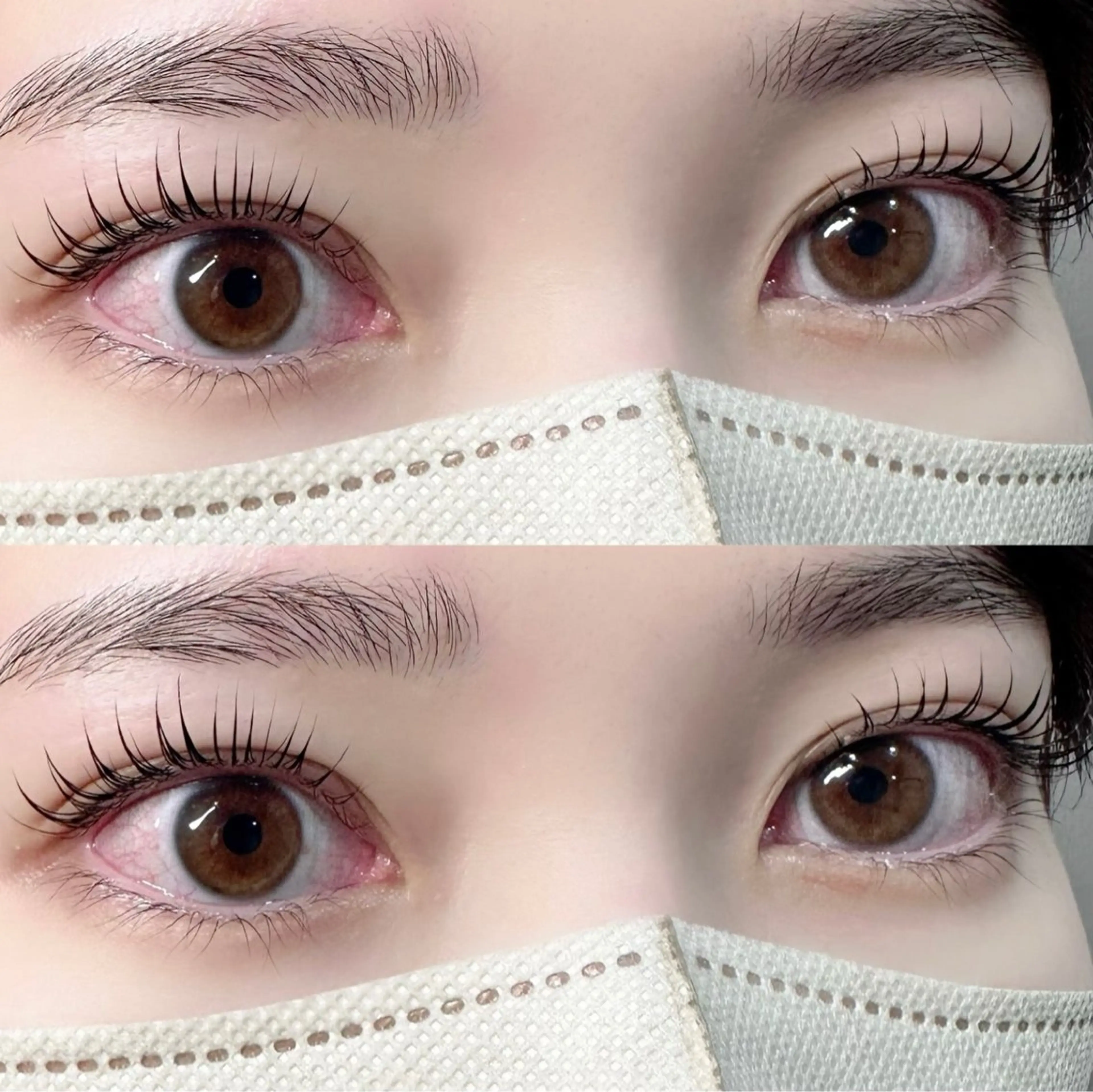 【最新技術】❕栄養補給でやればやるほど太くなる❕マイラミネーション✨まつ毛パーマ上の写真