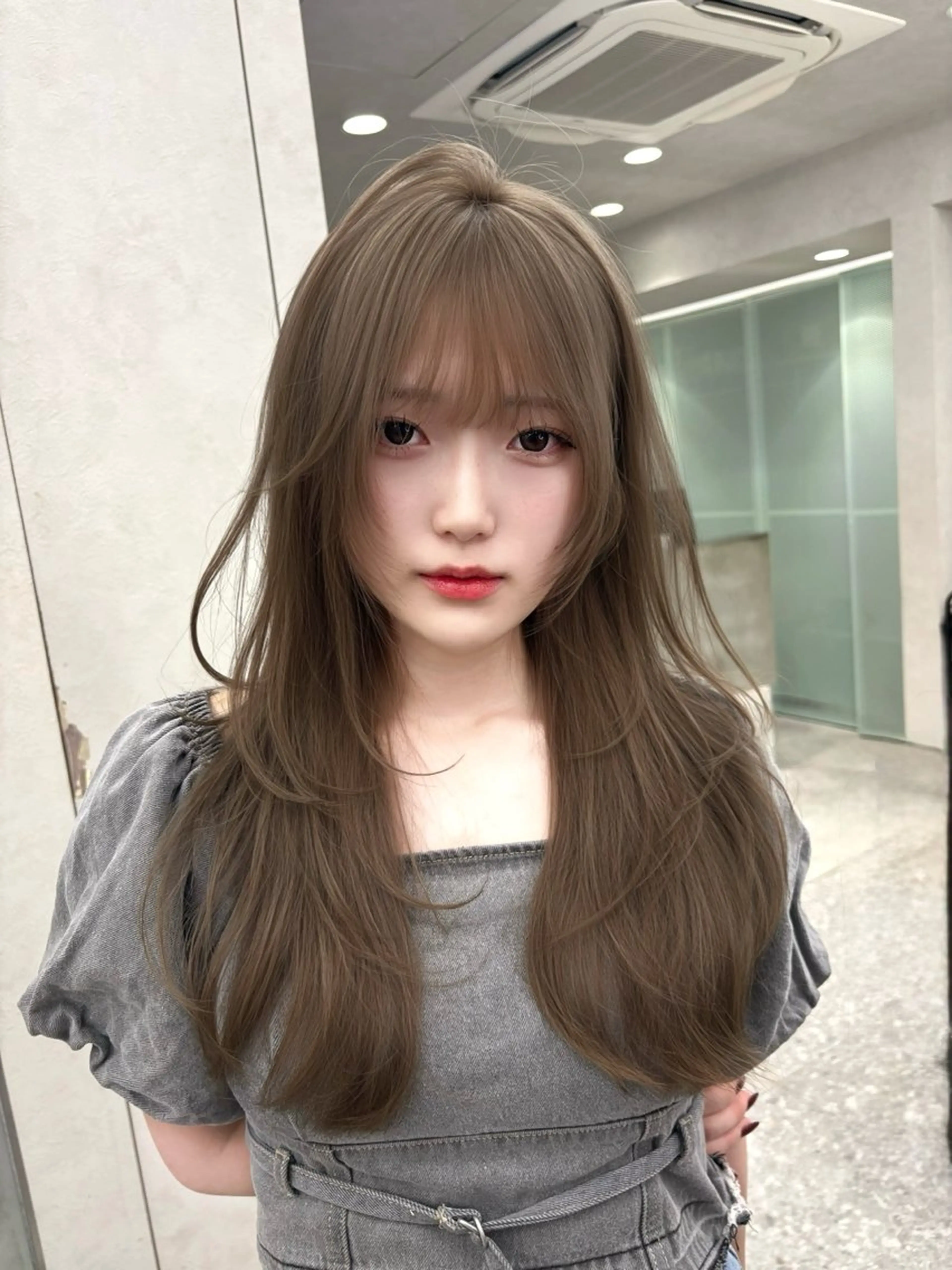 セミロング カット ヘアカラー トリートメント 谷川が作る熊本1🥇 レイヤーカットのヘアスタイル