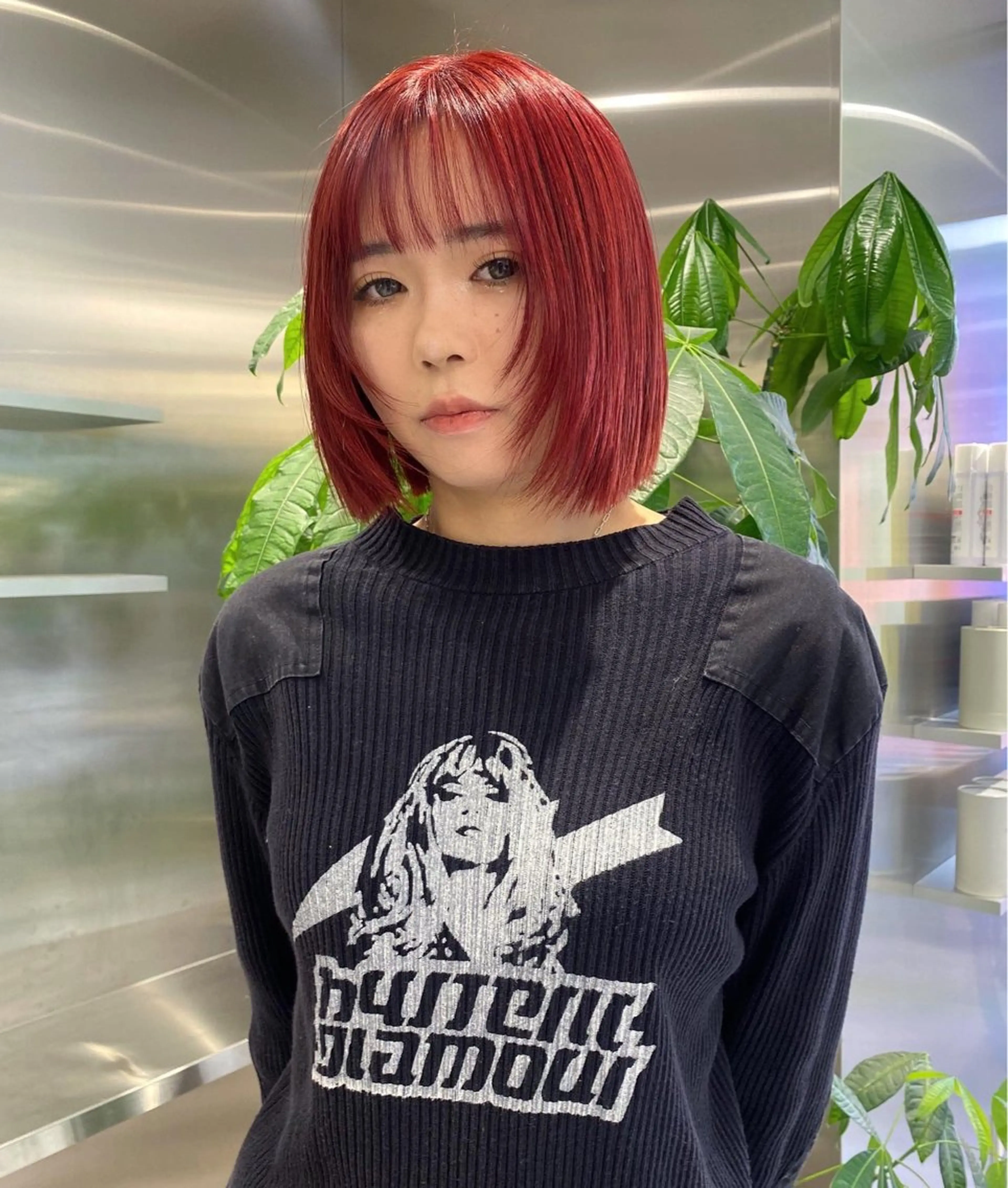 ショート ボブ 顔まわりレイヤー 顔周りカット レイヤーカット otoha☆カラー/ レイヤー/八王子のヘアスタイル