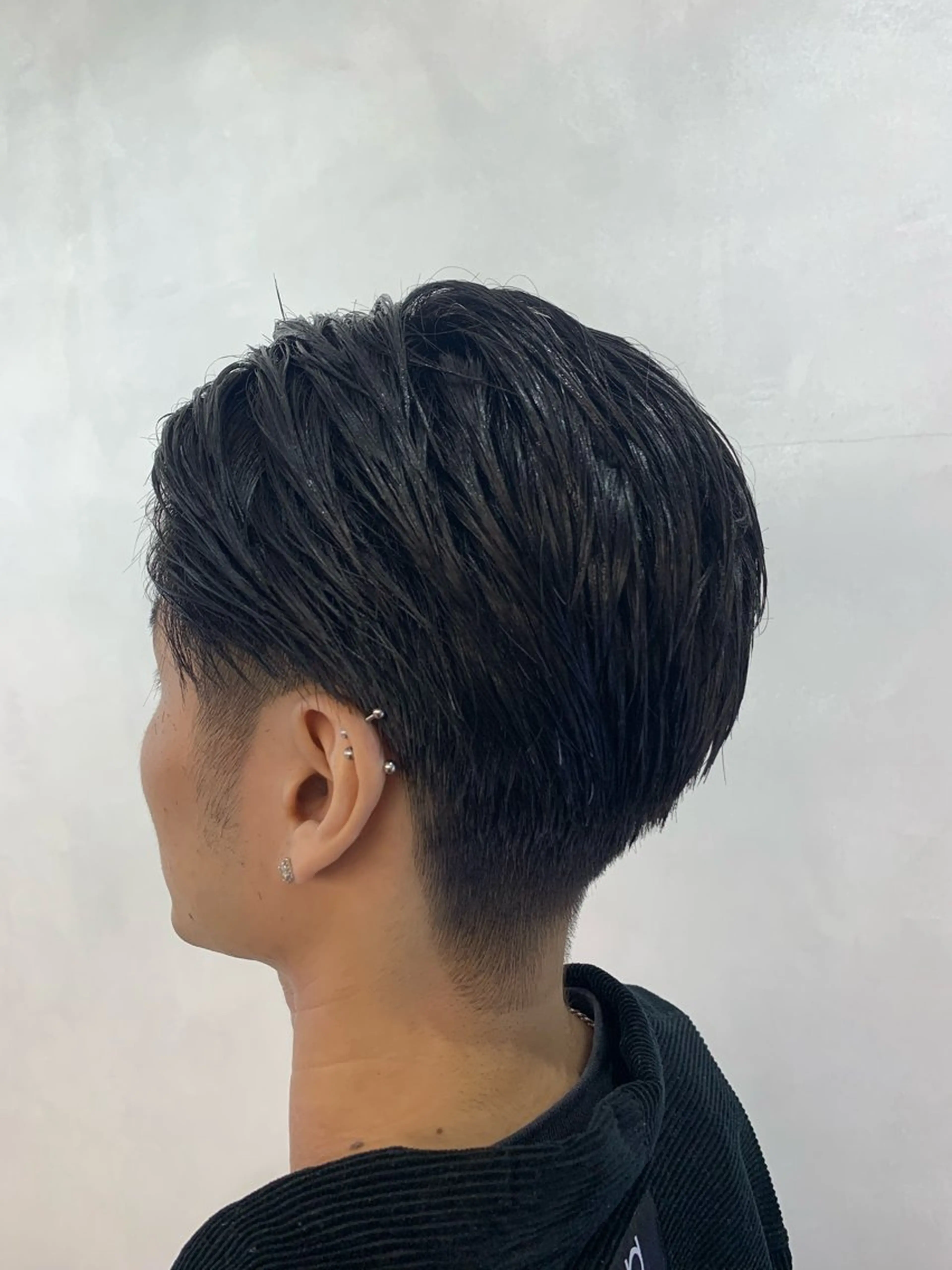 ショート カット パーマ トリートメント ハイライト/パーマ/ 三村竜也のヘアスタイル