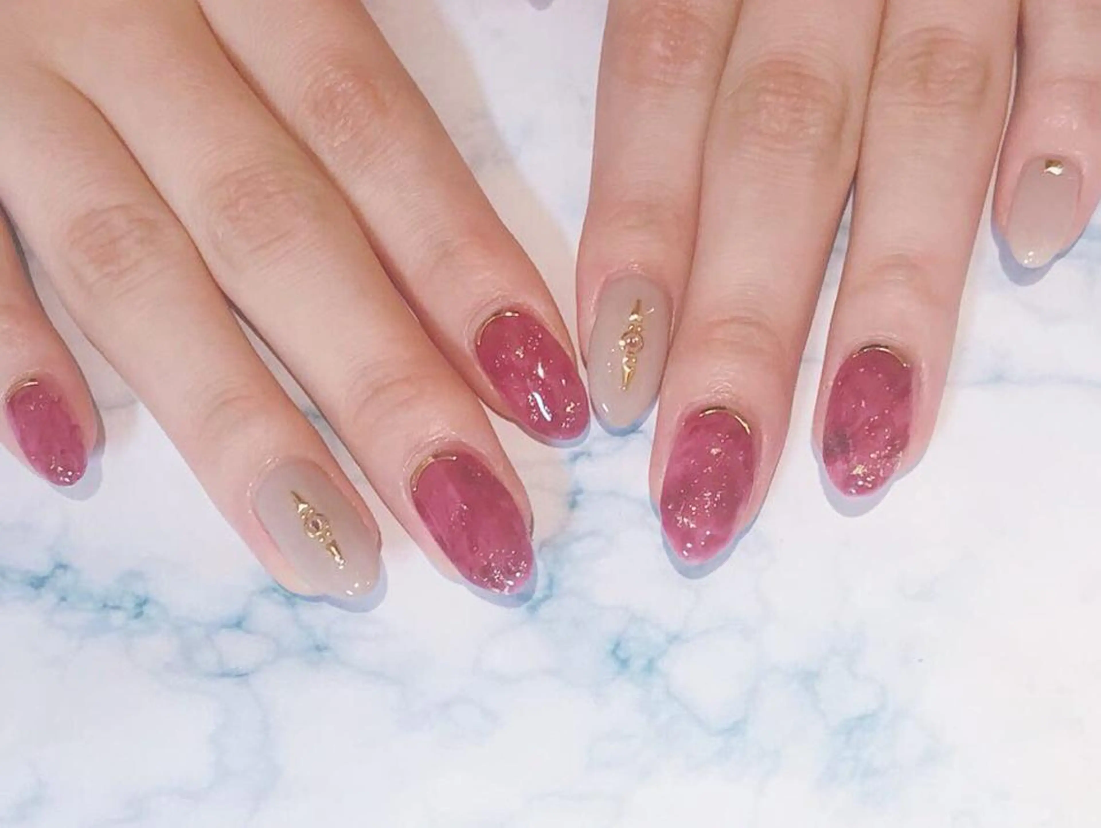 ネイル ハンドネイル もとまつ さちこのネイルデザイン