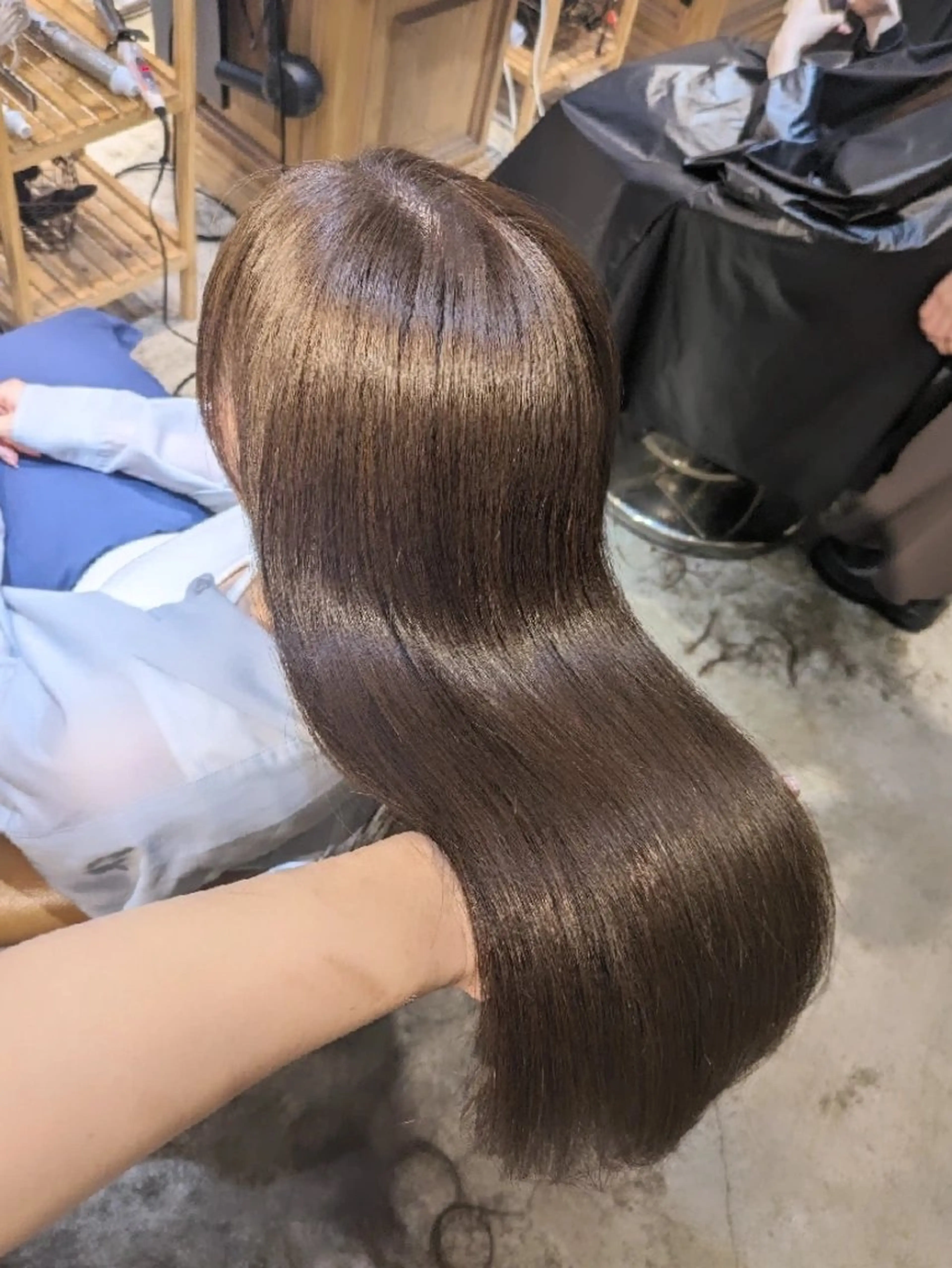 ロング カット ヘアカラー トリートメント ヘアセット 縮毛矯正/レイヤー 💎やまもとちひろのヘアスタイル