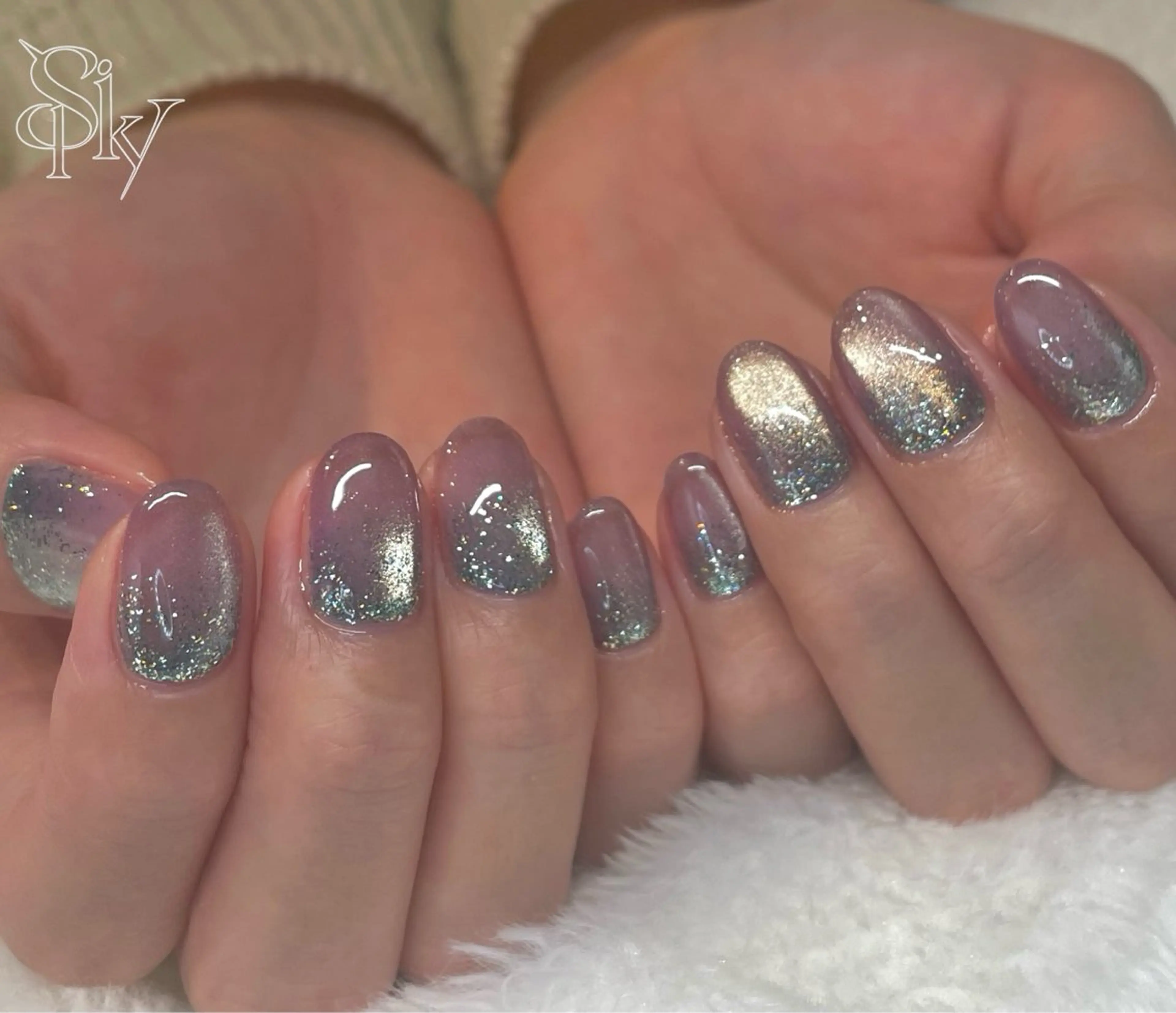 ネイル ハンドネイル Spiky とうげ ふうかのネイルデザイン