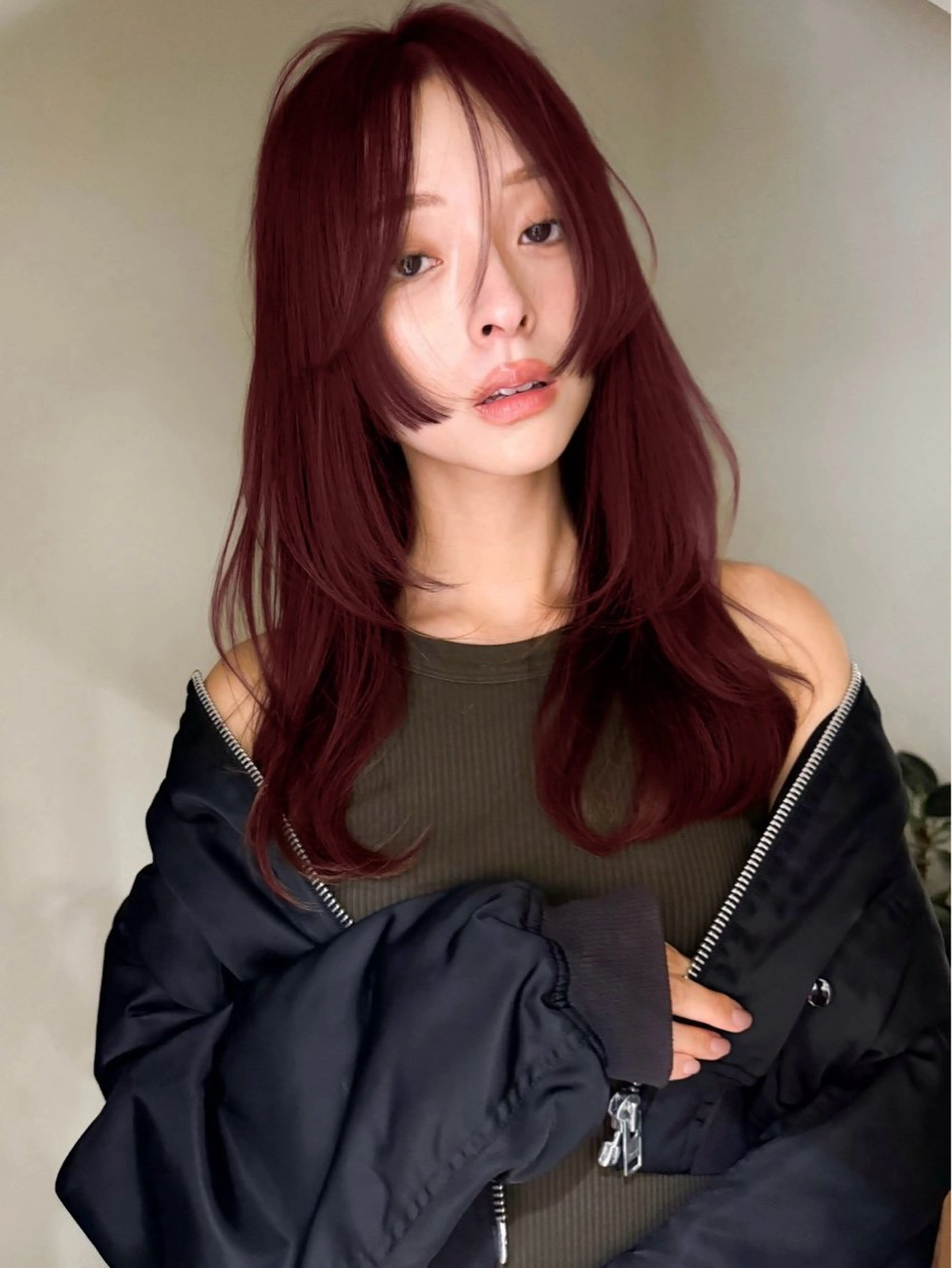 ロング カラー ヘアカラー 韓国風/ブリーチ/ 透明感🫧ケイタのヘアスタイル