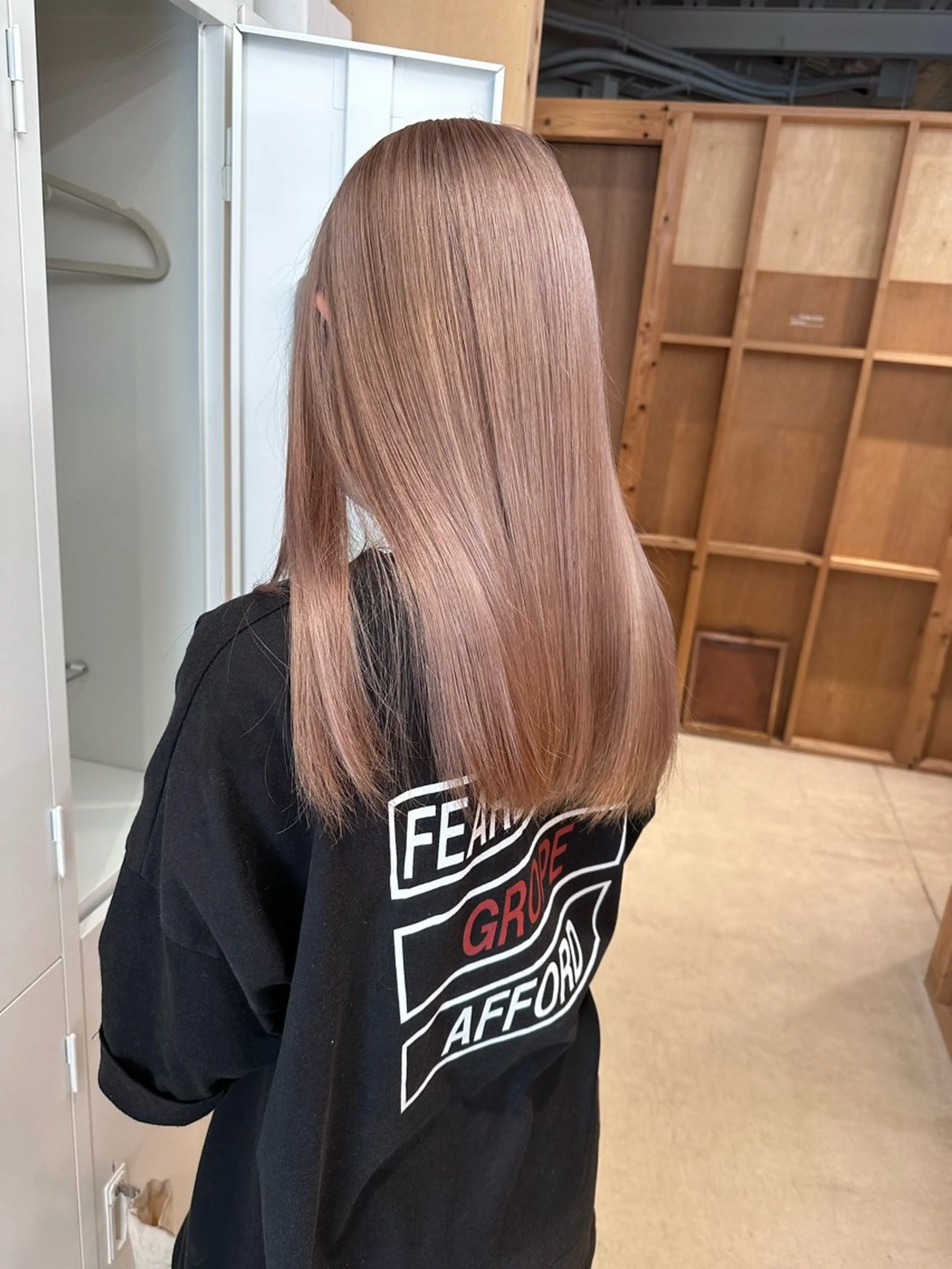 ロング 韓国ヘア/ワンホン ちひろのヘアスタイル