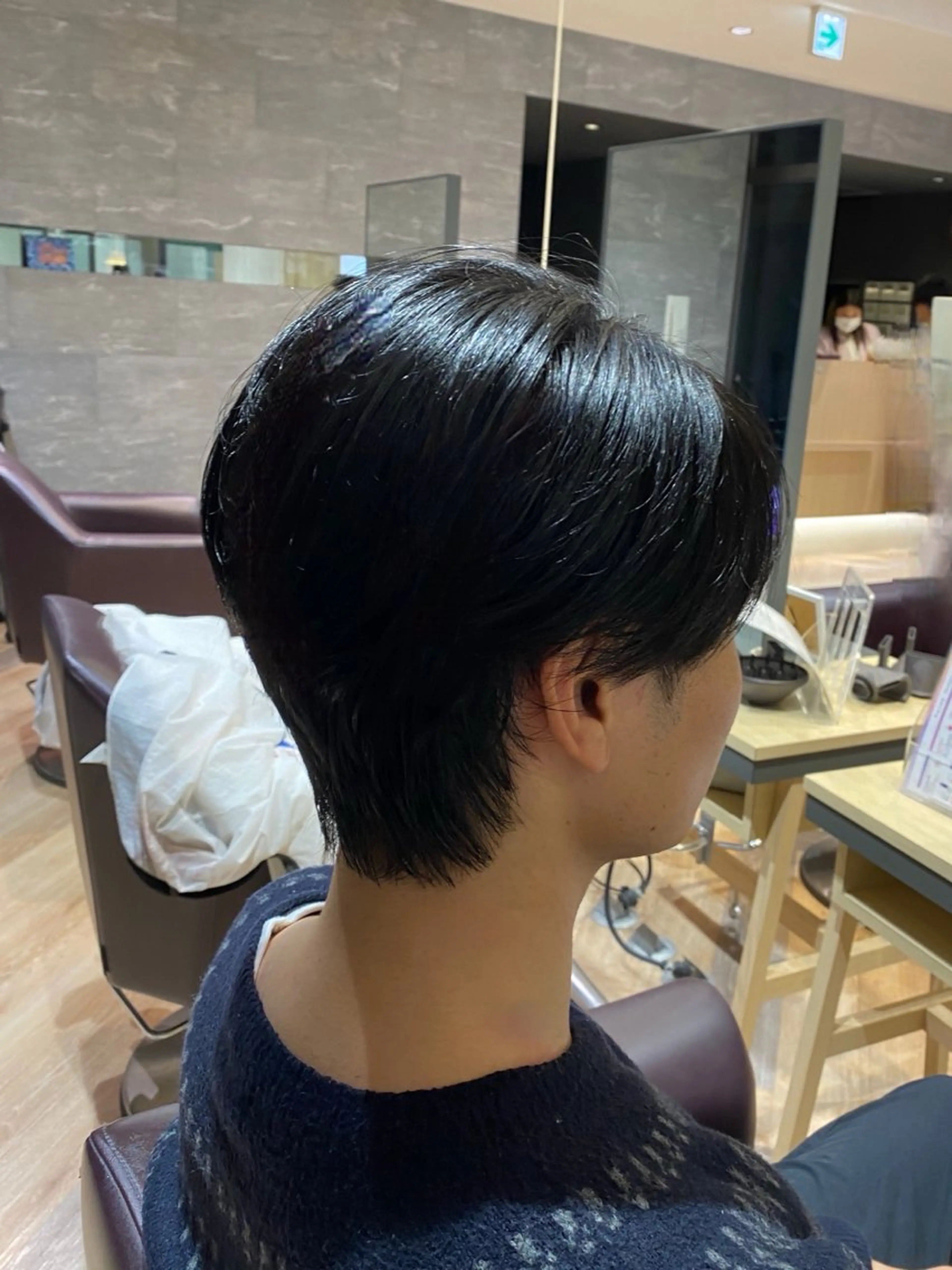 ショート パーマ メンズ特化/フェザー /パーマ/伊勢元のヘアスタイル