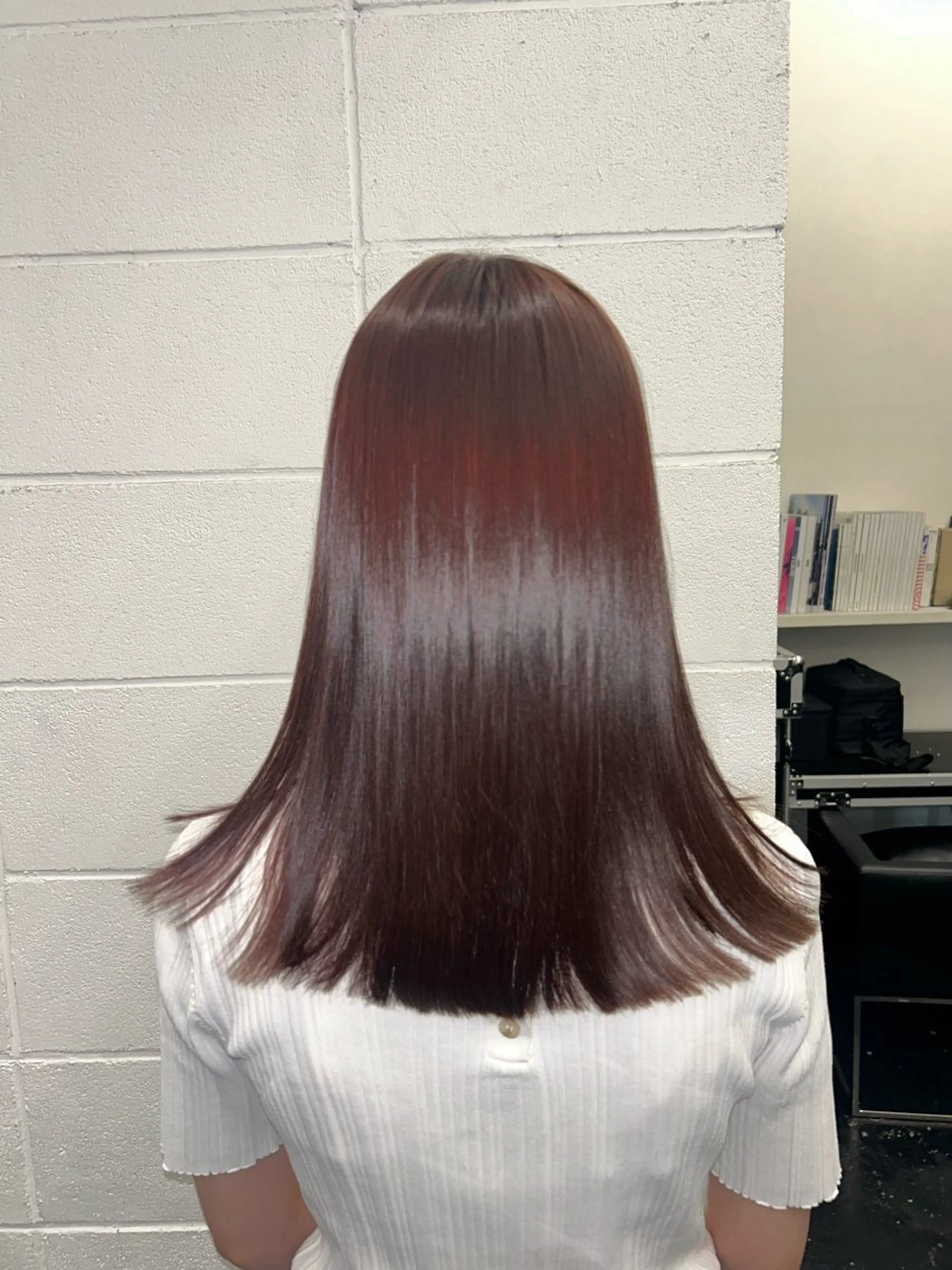 セミロング カラー 深み透明感カラー/ シュンタのヘアスタイル