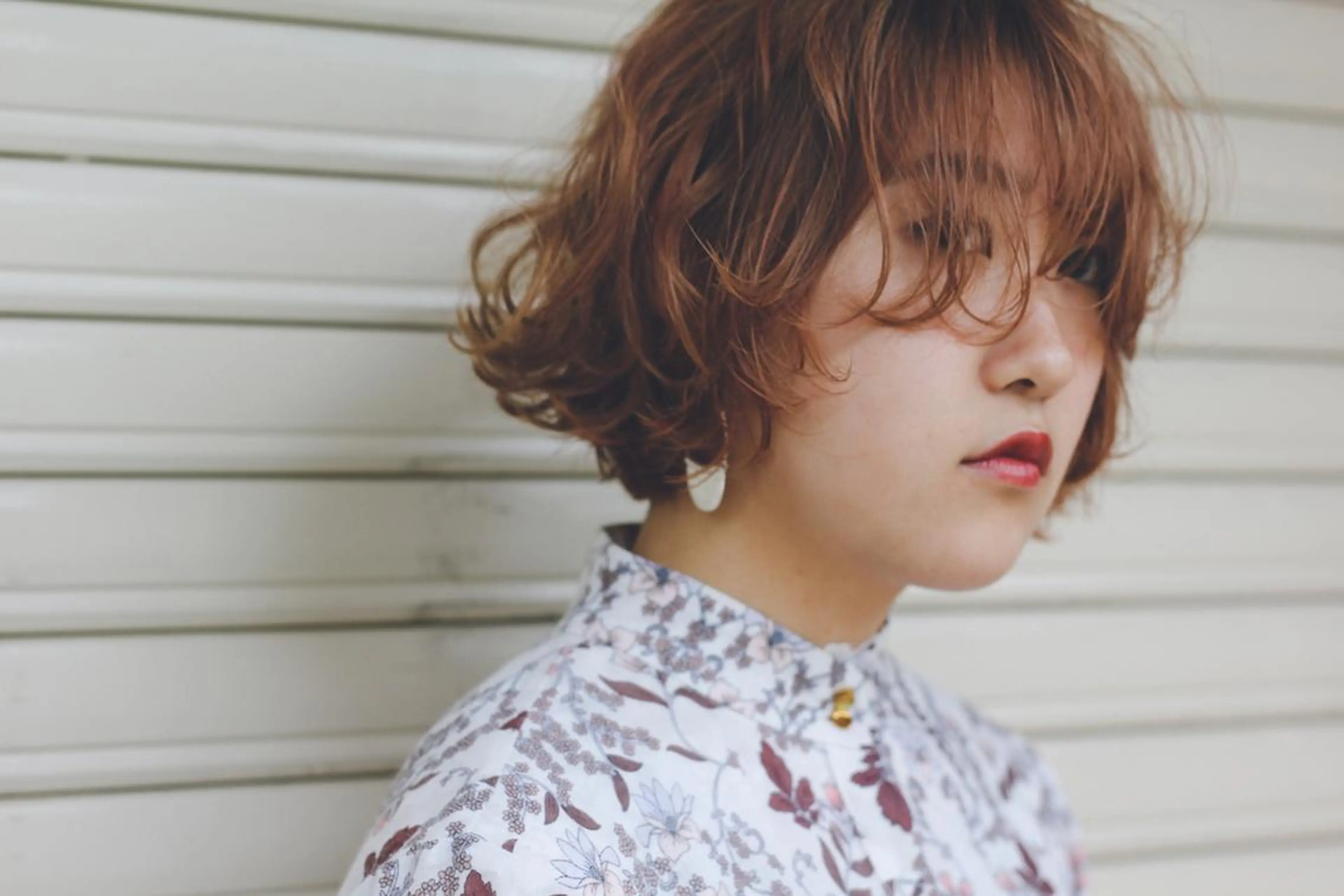 ミディアム カラー tatsumi/ボブ ウルフ/レイヤーのヘアスタイル