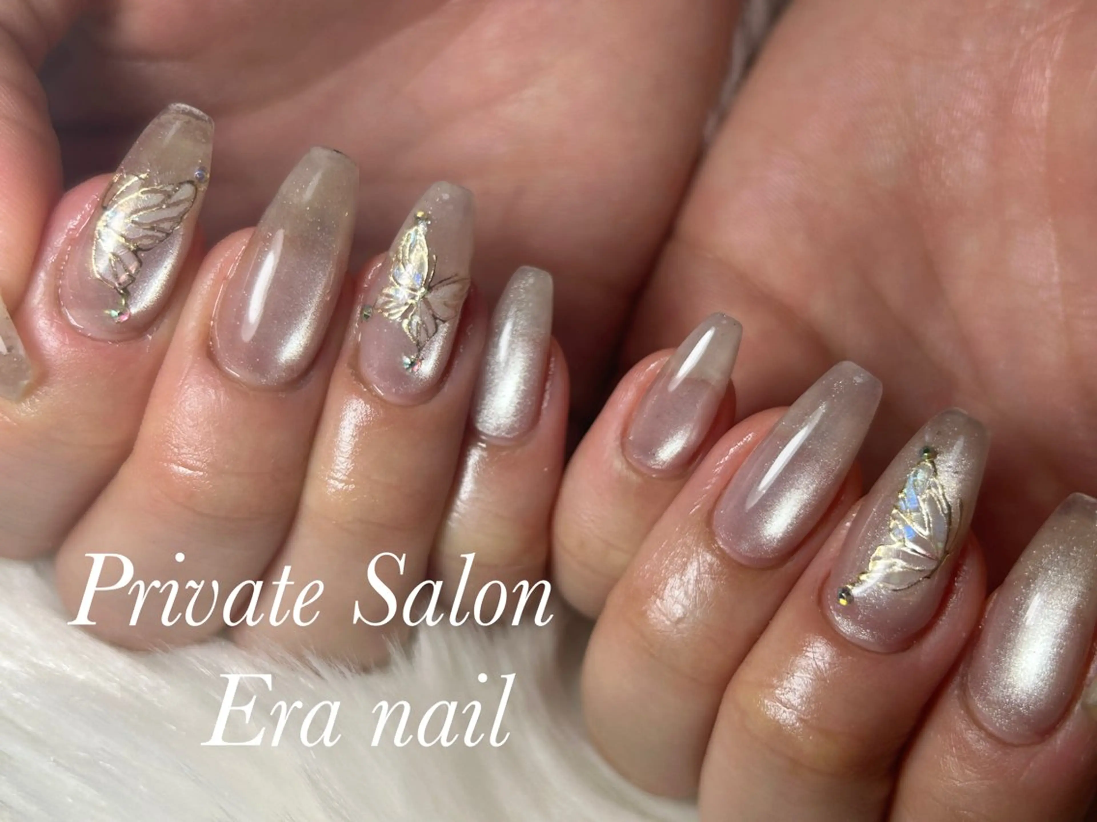 ネイル マグネットネイル 持ち込み ハンドネイル Era nailのネイルデザイン