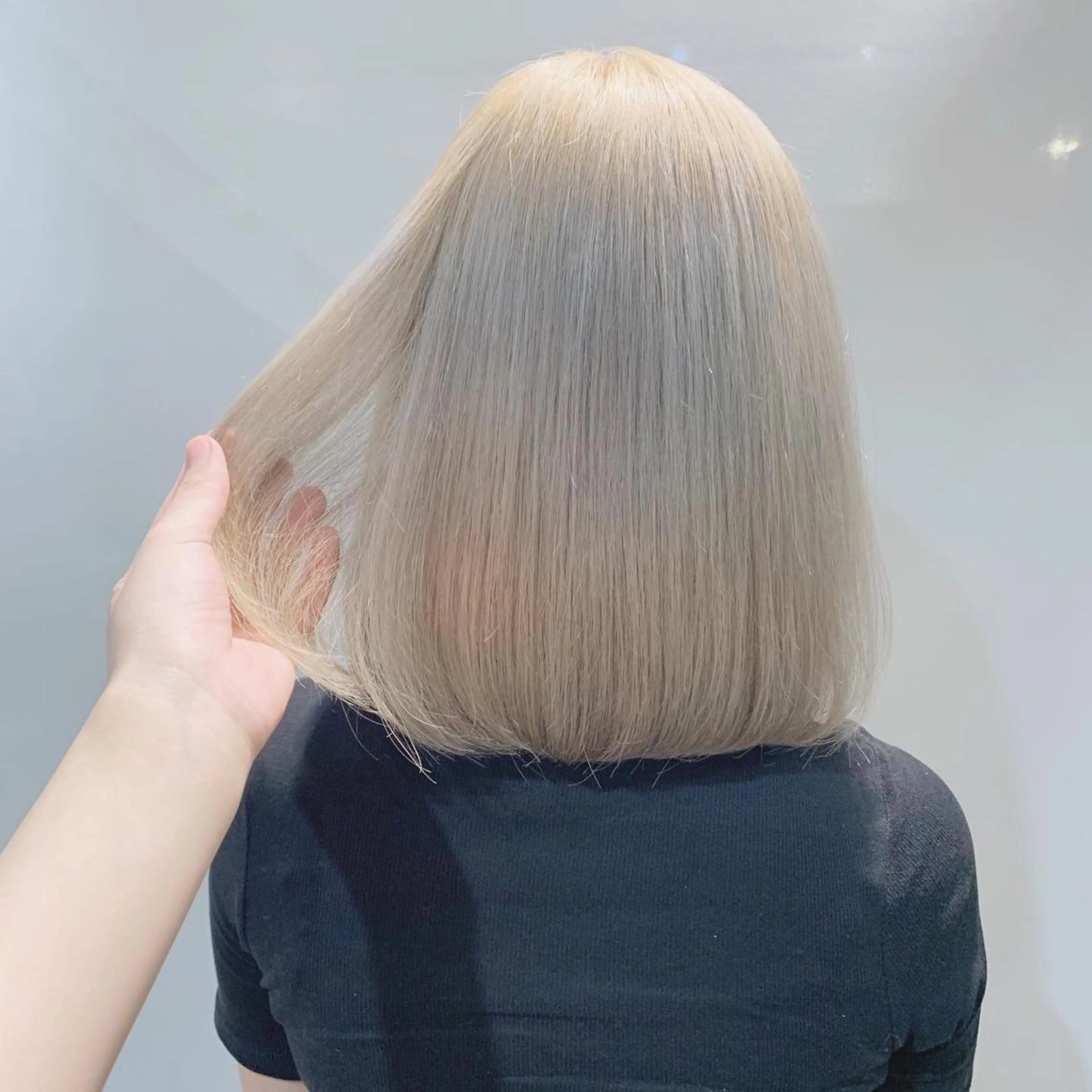 ミディアム カラー ヘアアレンジ As hair所属・柔らか垢抜けｶﾗｰと ｶｯﾄ🫧ASUKAのヘアスタイル