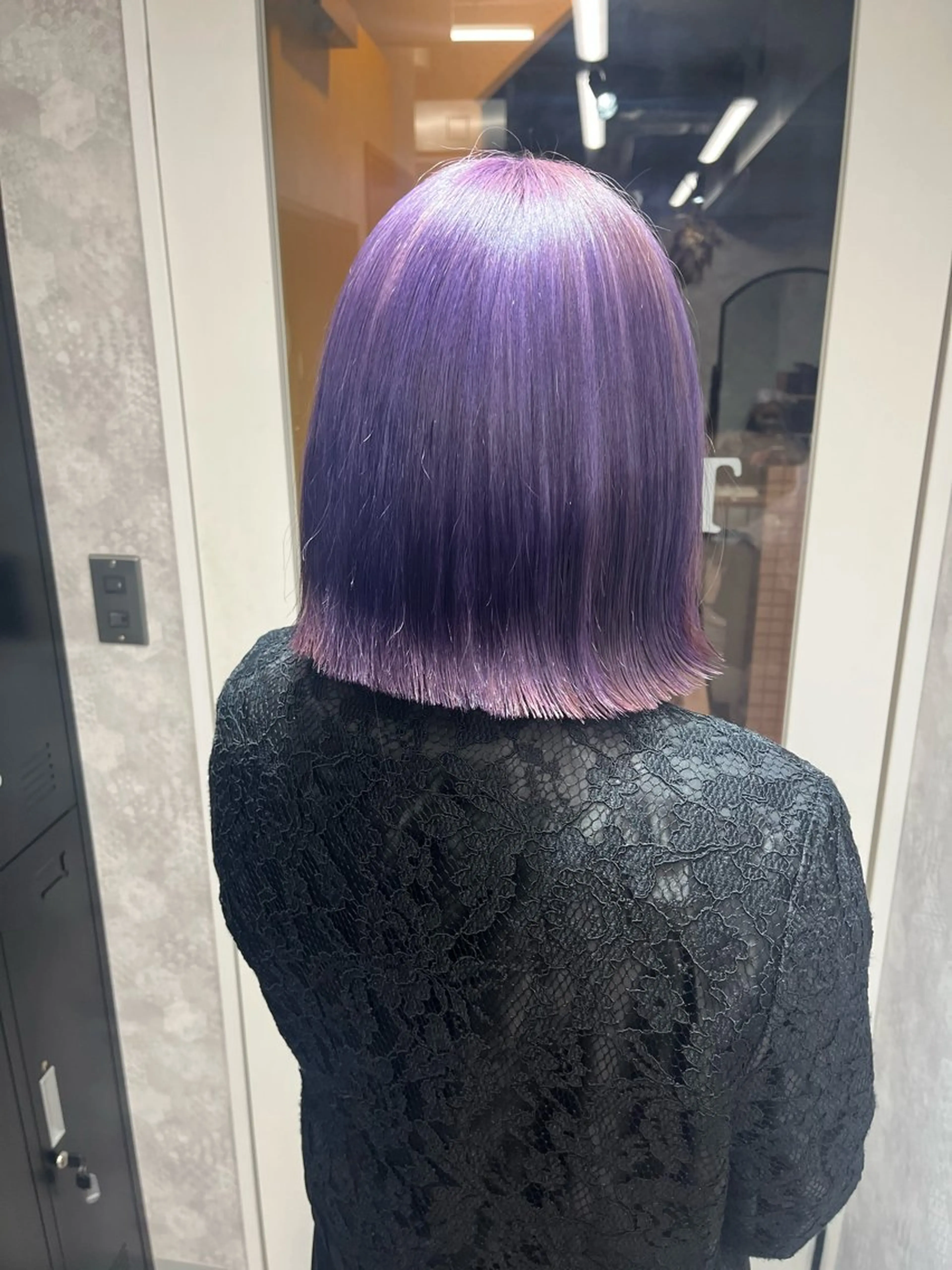 ショート カラー アッシュ アッシュグレー ベージュカラー ブリーチ ブロンド 【美髪ハイトーン】 髪質改善/大和🎀のヘアスタイル