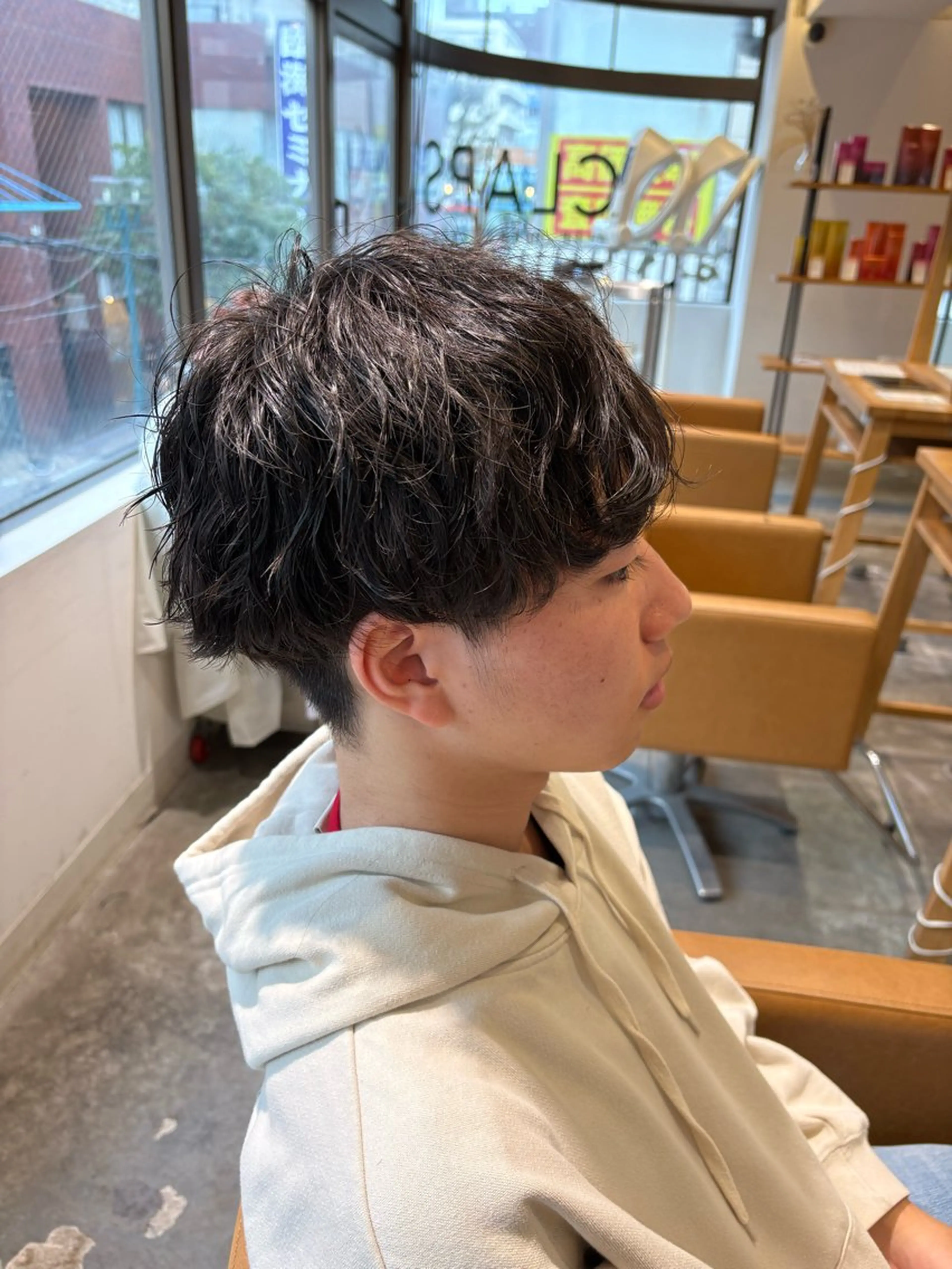 ショート カット パーマ かお /綱島美容室 ✄﻿のヘアスタイル