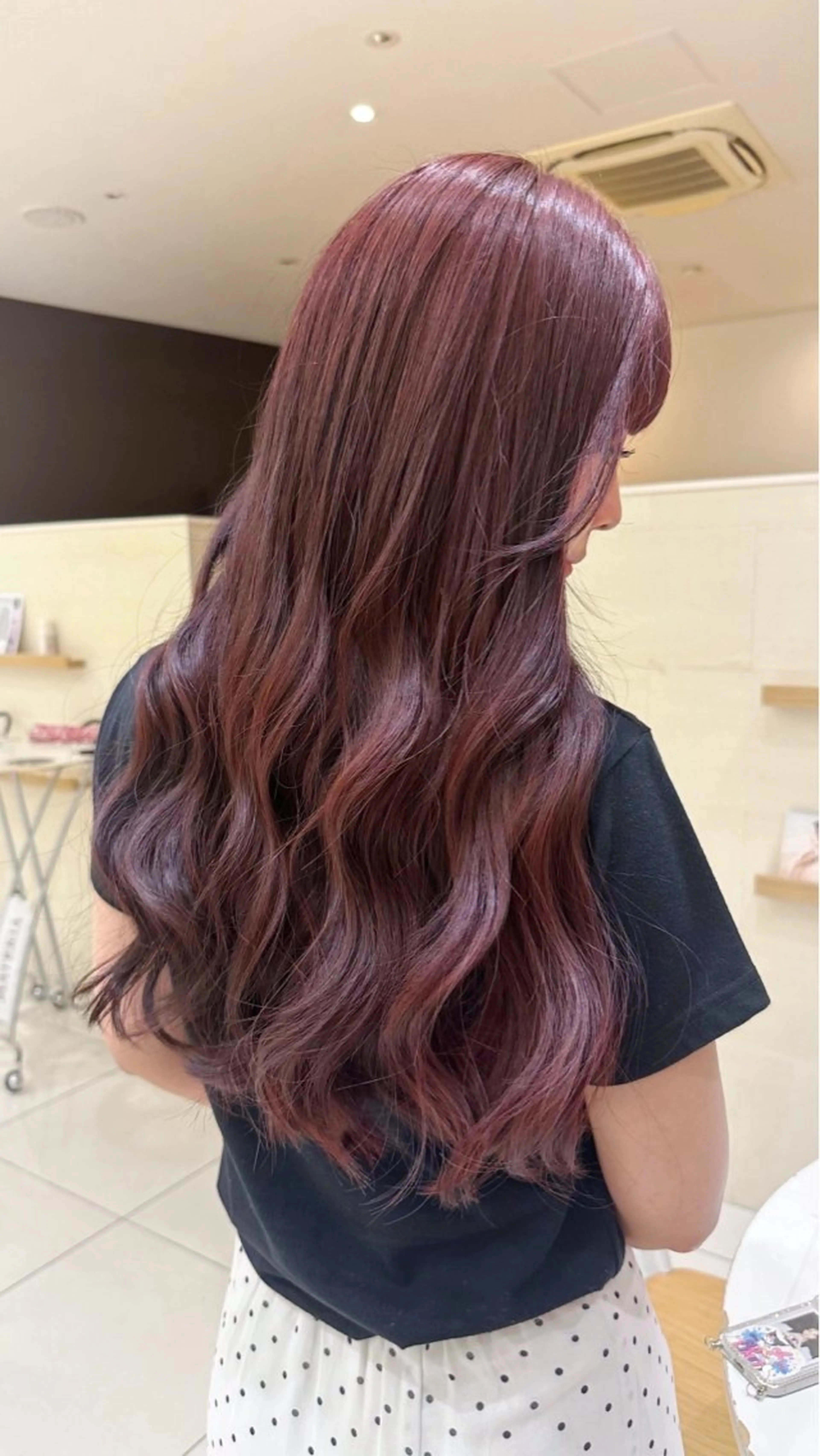 カラー ブラウンカラー レッドカラー 艶髪/ブリーチなし Wカラー🌺yuiのヘアスタイル