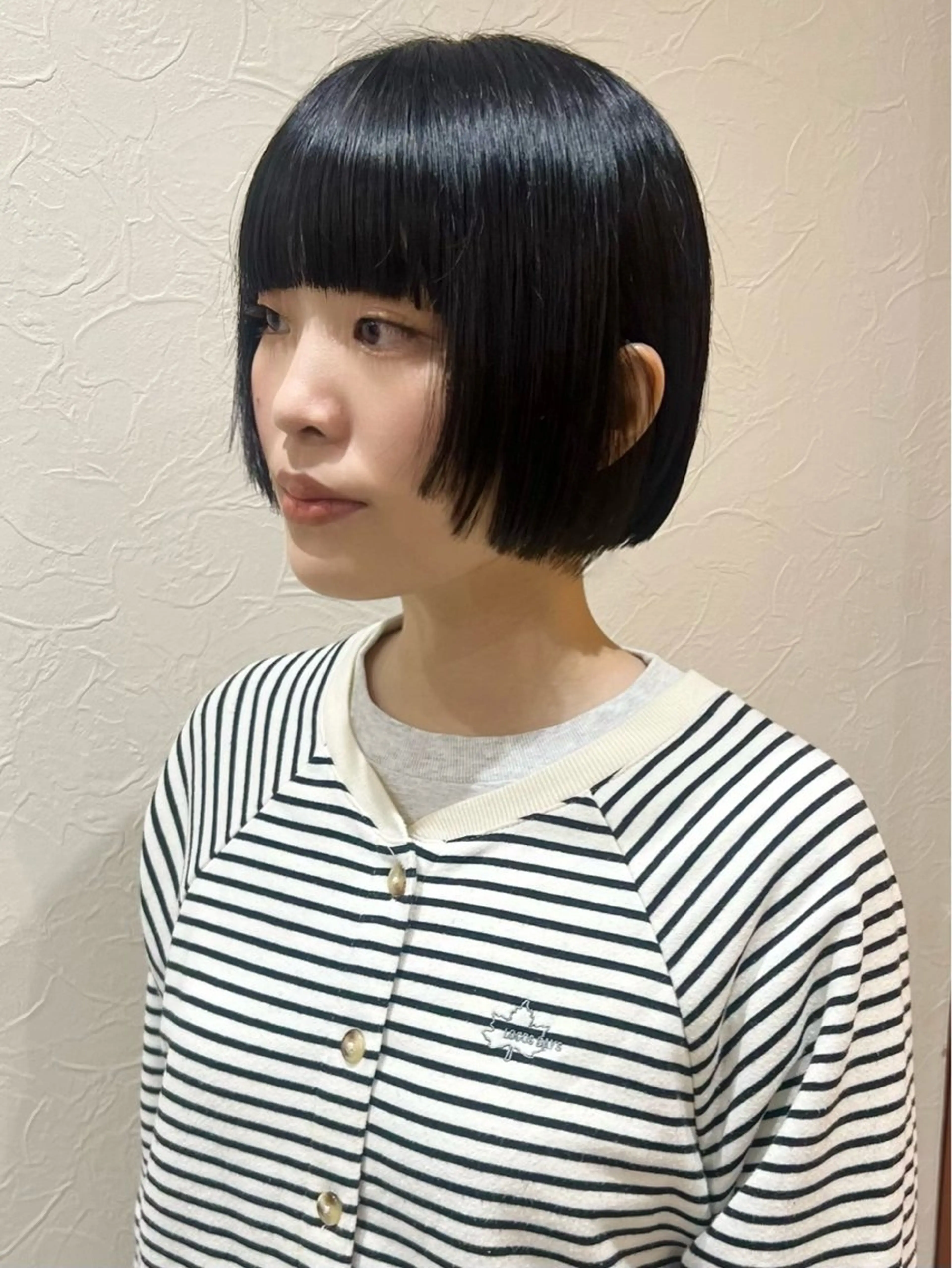 ショート ボブ 顔まわりレイヤー レイヤーカット Kasumi /伏見 /髪質改善/ロングのヘアスタイル