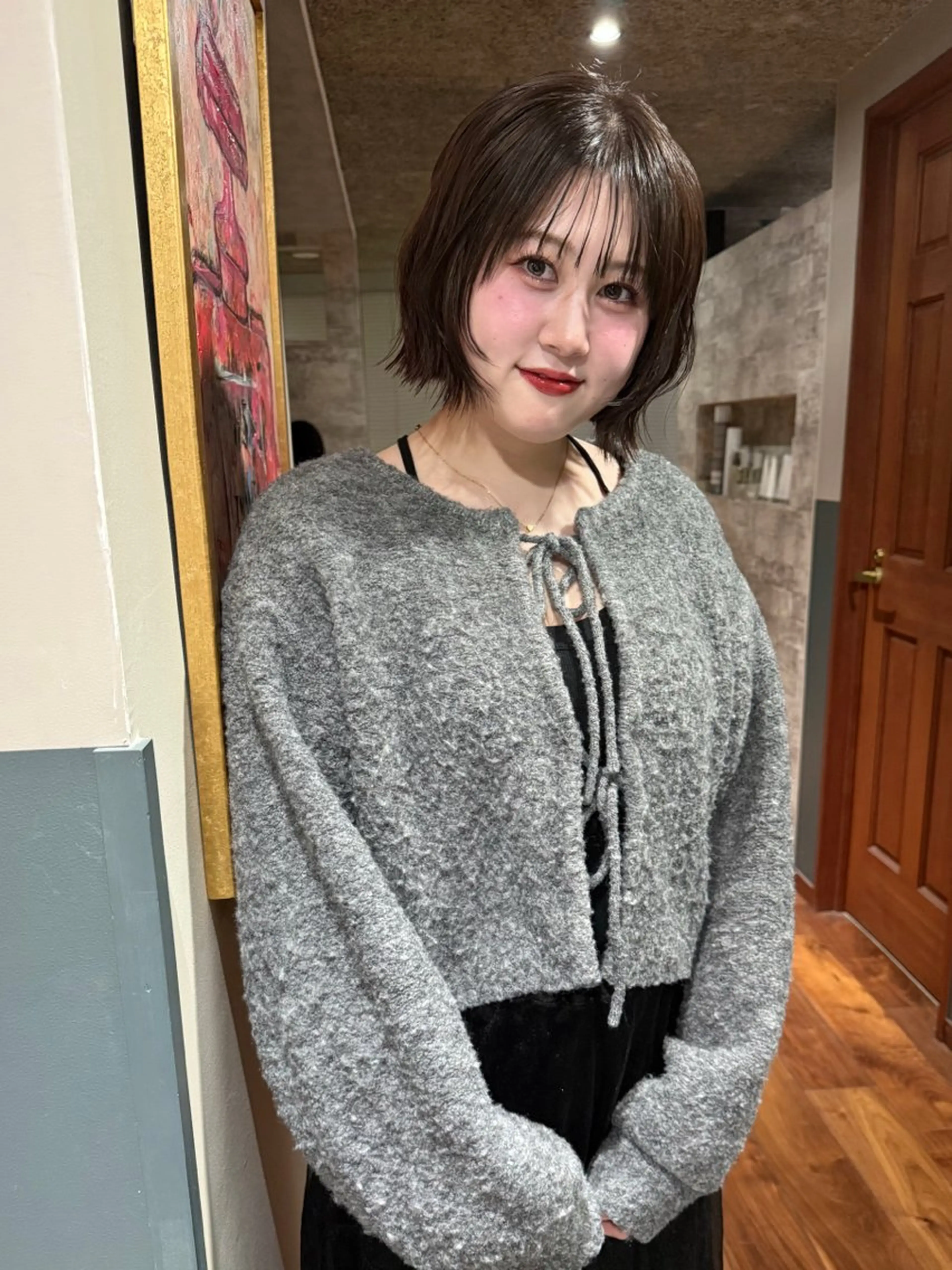 ショート カラー カット ヘアカラー トリートメント mai / linoah˚✧のヘアスタイル