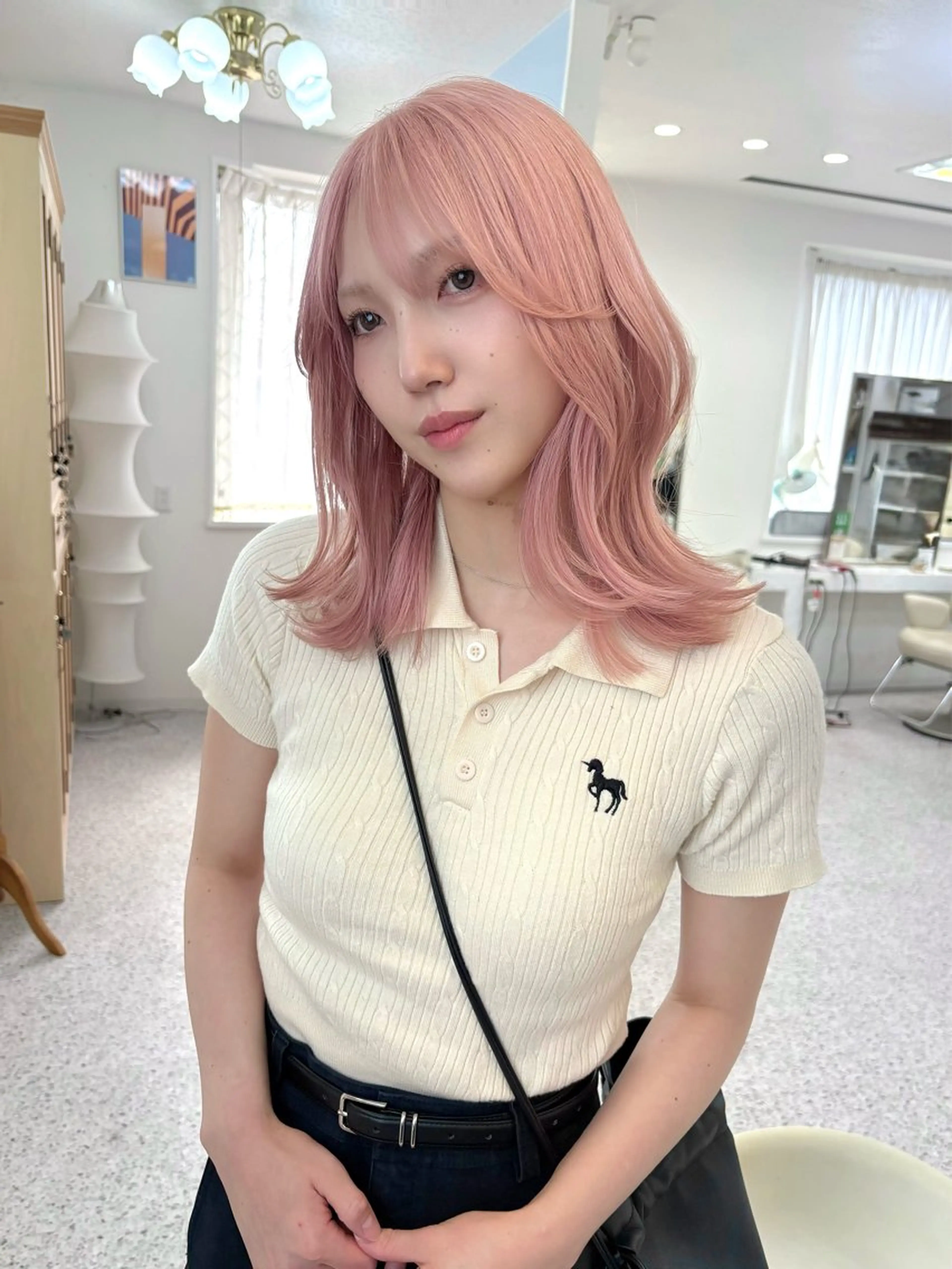 ミディアム カラー カット ヘアカラー 縮毛矯正 トリートメント LOMARLIE JURIAのヘアスタイル