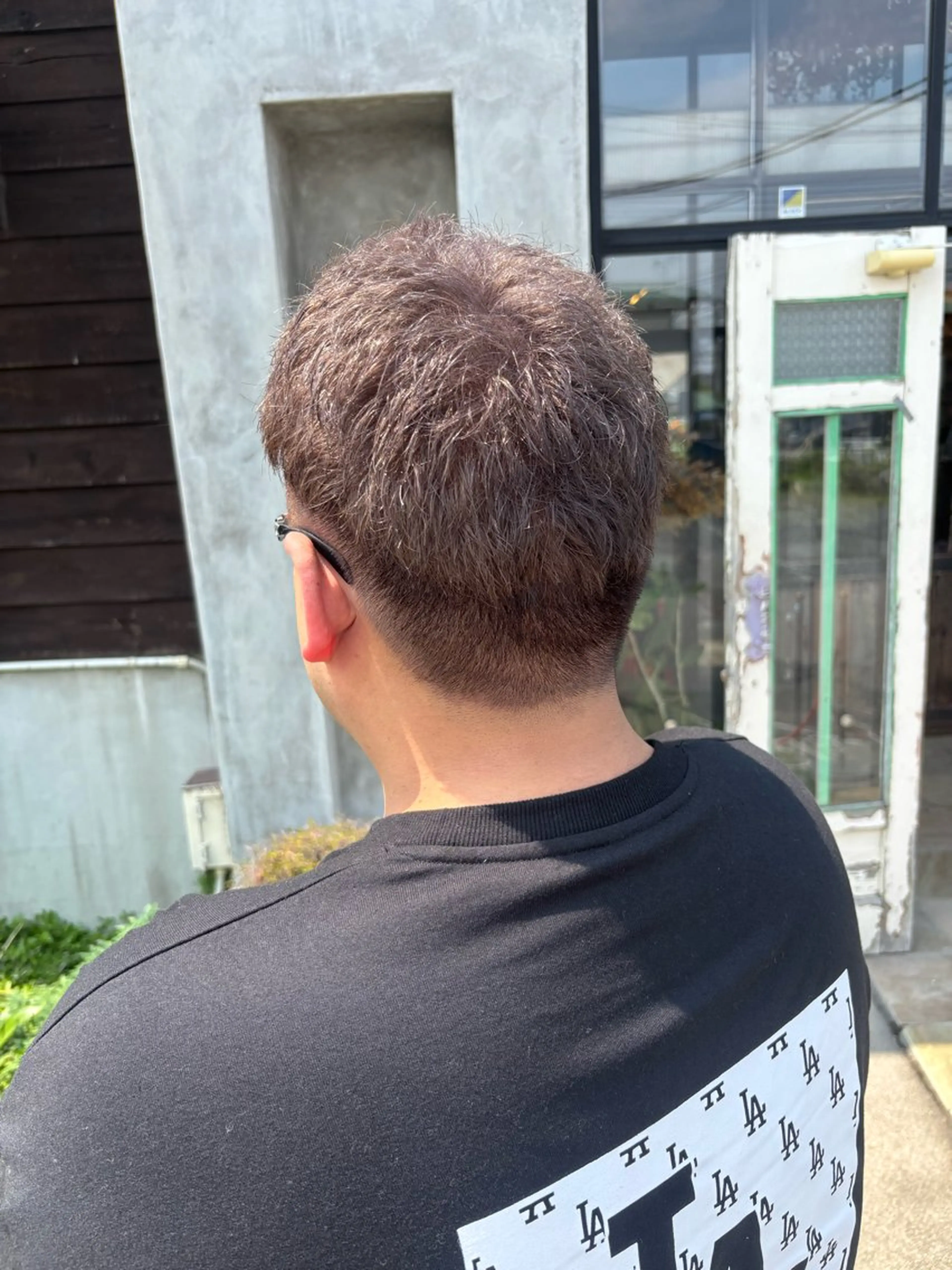 カラー ブリーチ シルバー ヘアカラー NAGONSTYLE 田村　莉生のヘアスタイル