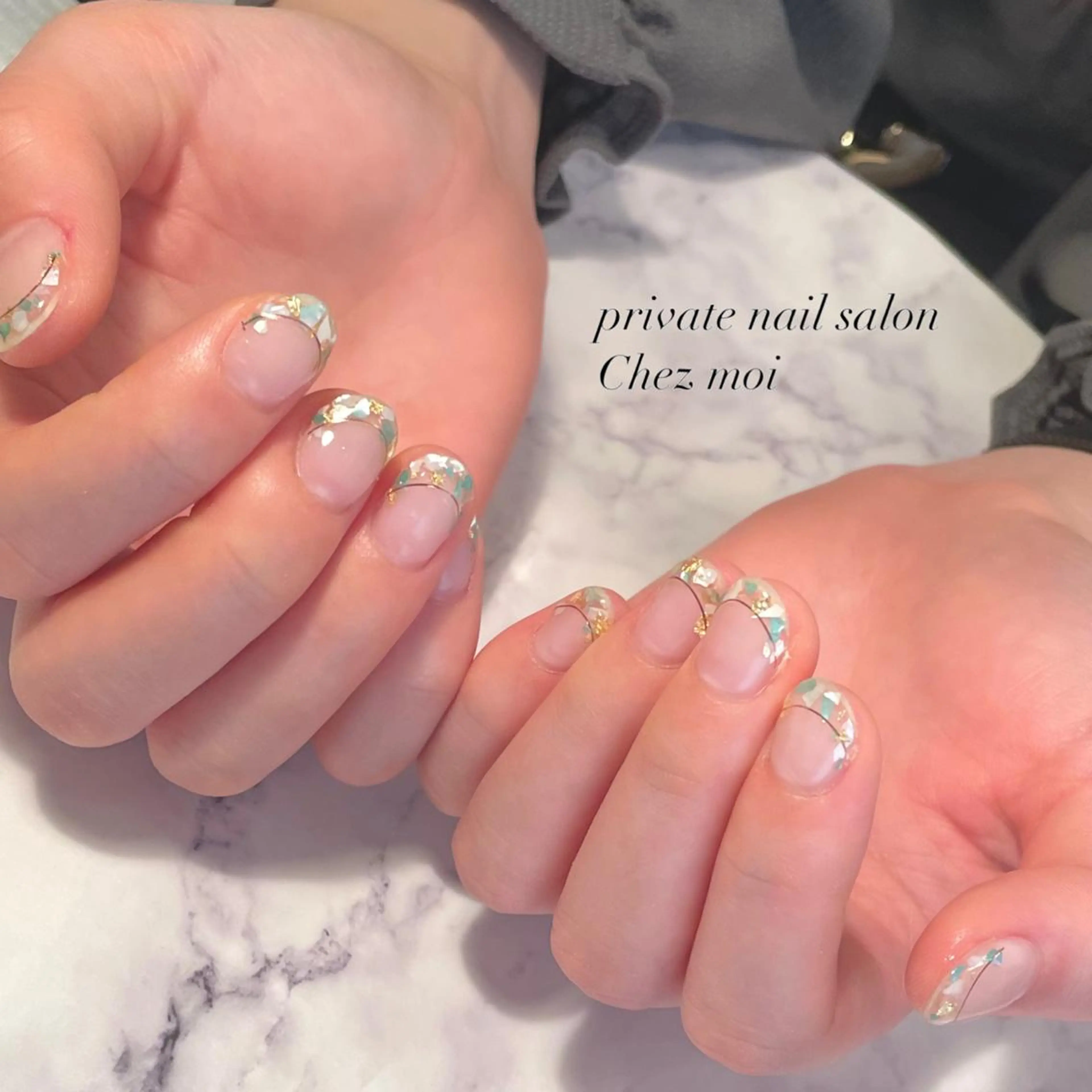 ネイル フレンチネイル KOMINE TOMOKOのネイルデザイン