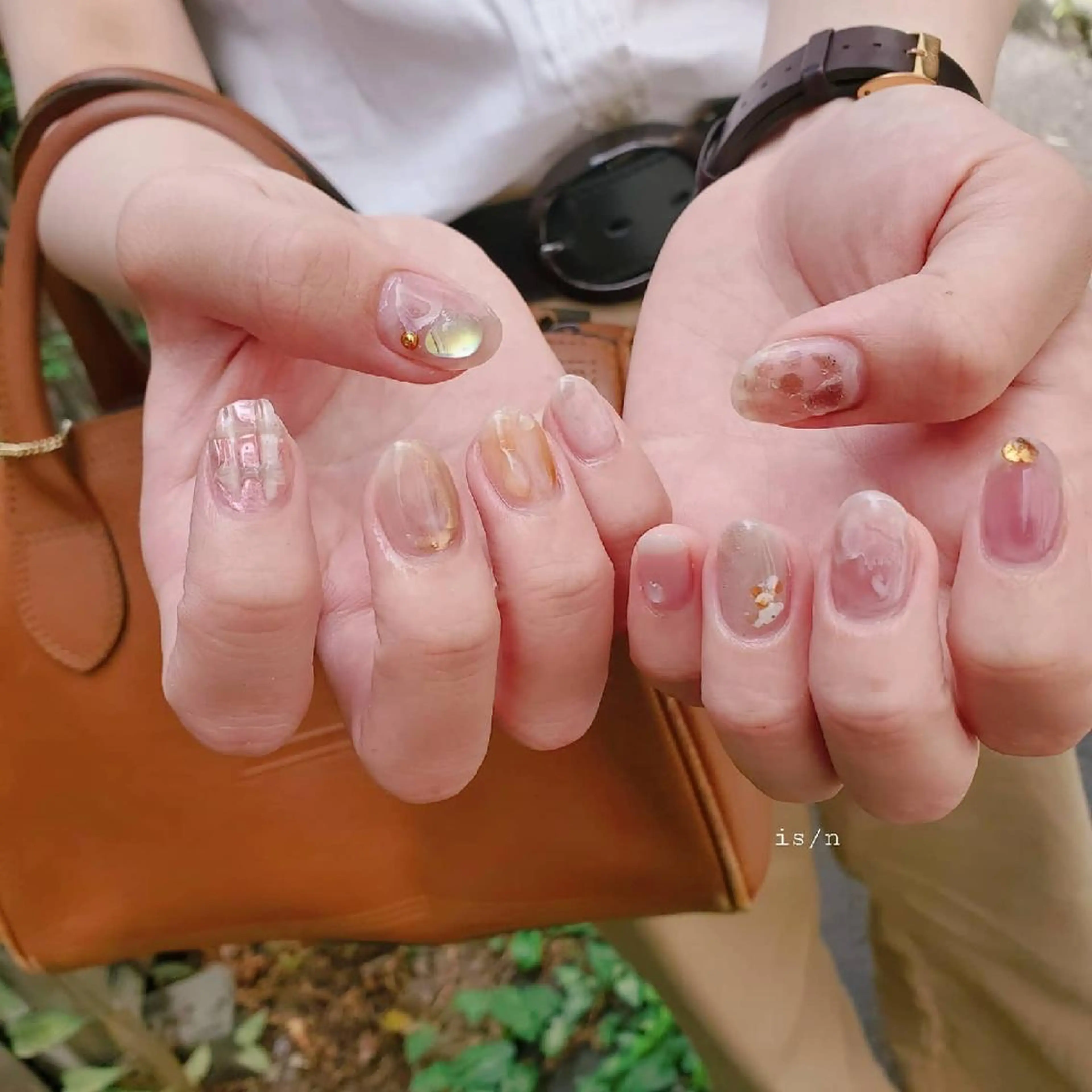 ネイル ハンドネイル 店長 佐藤のネイルデザイン