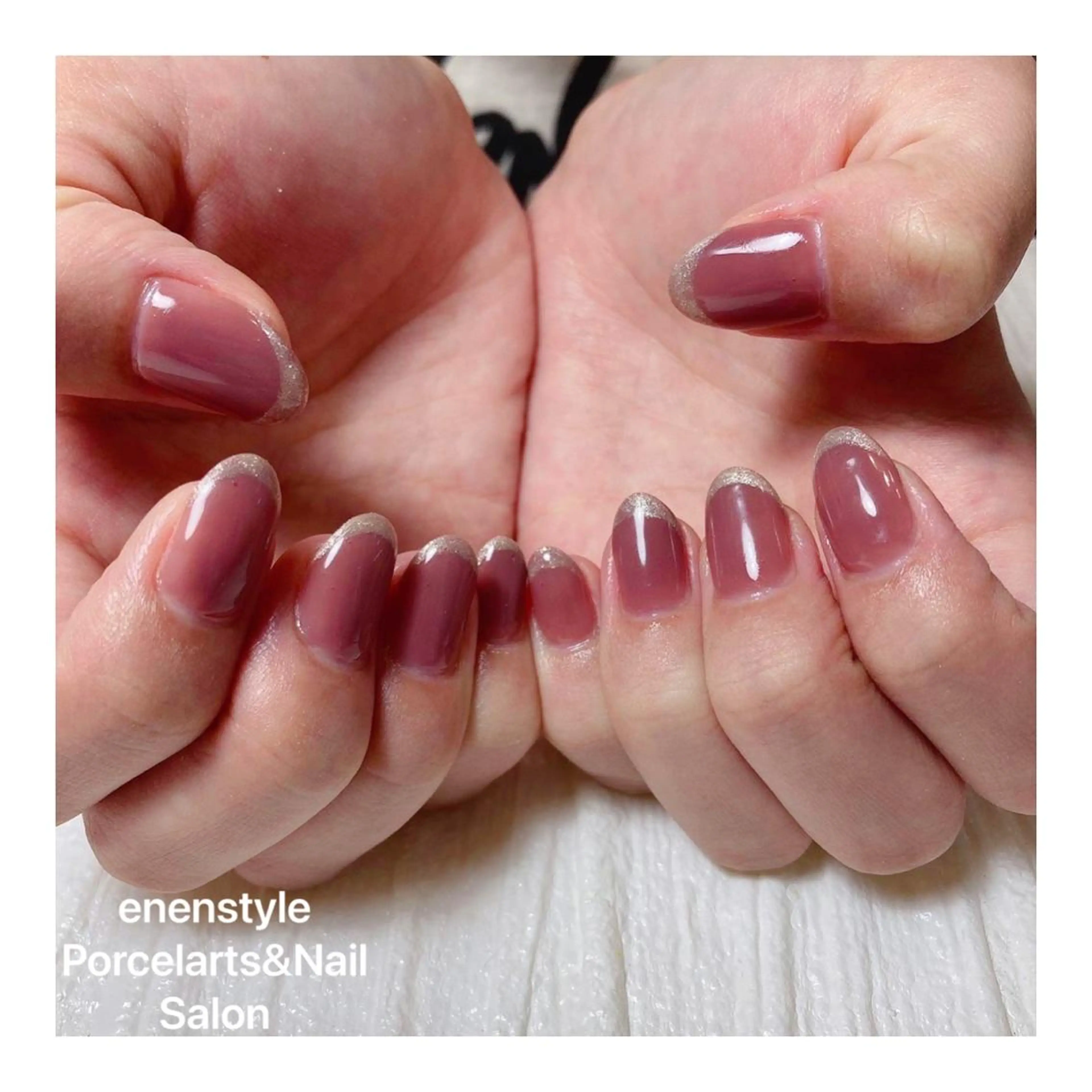 ミディアム ネイル 👑enen style👑のネイルデザイン