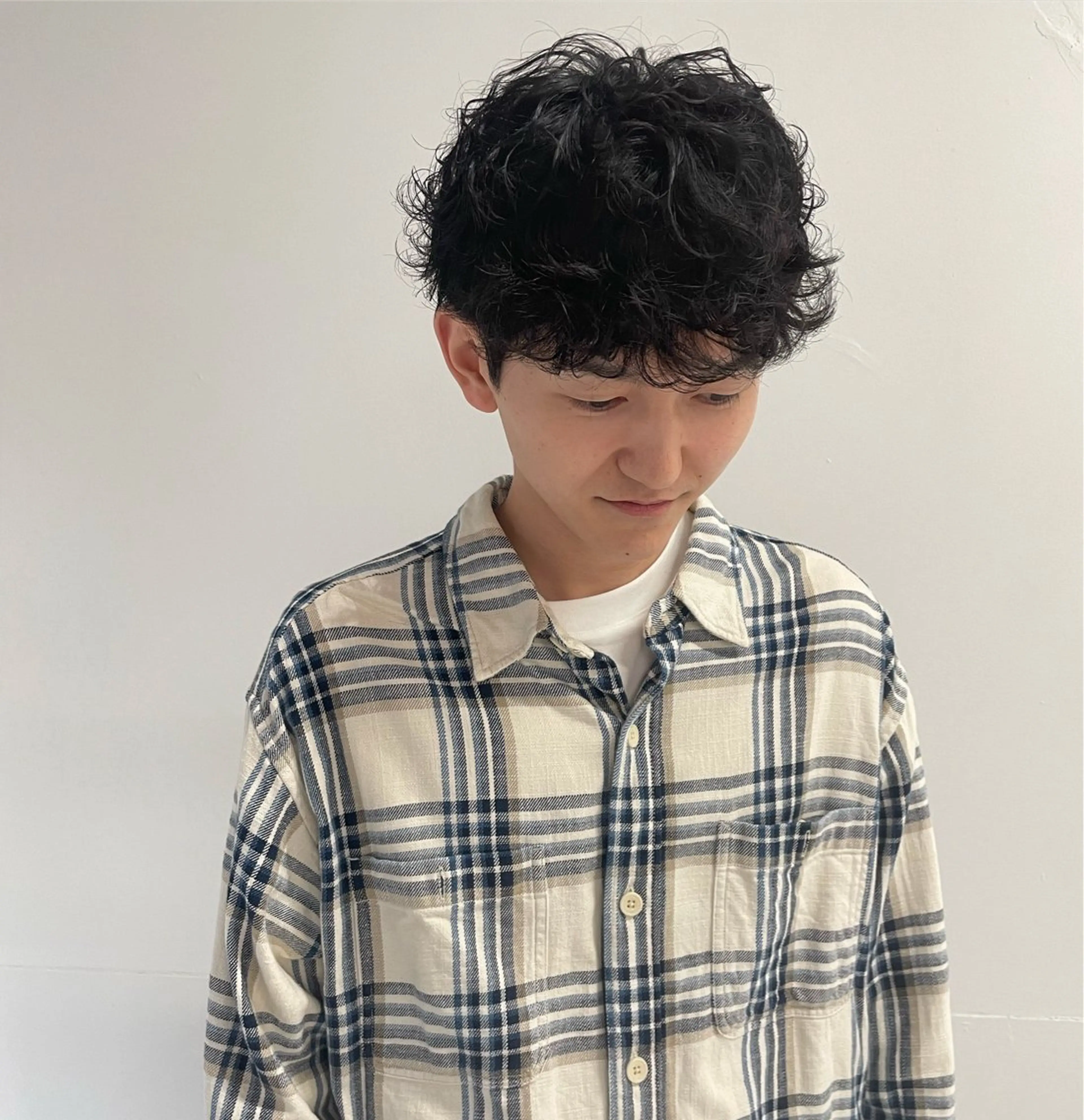 メンズ 本間 かえでのヘアスタイル