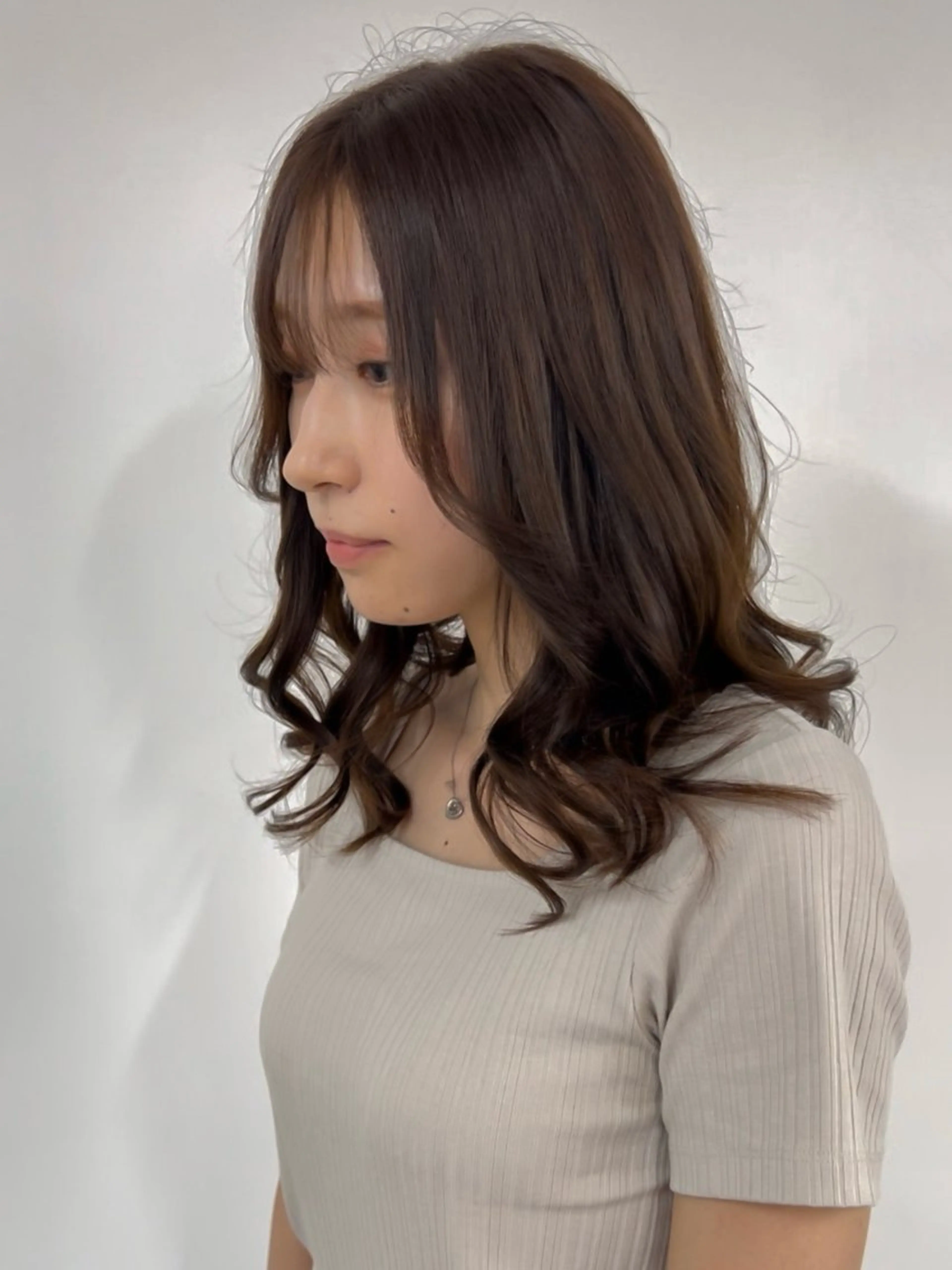 セミロング 🥇近藤 恭輔🥇 Recharme新保のヘアスタイル