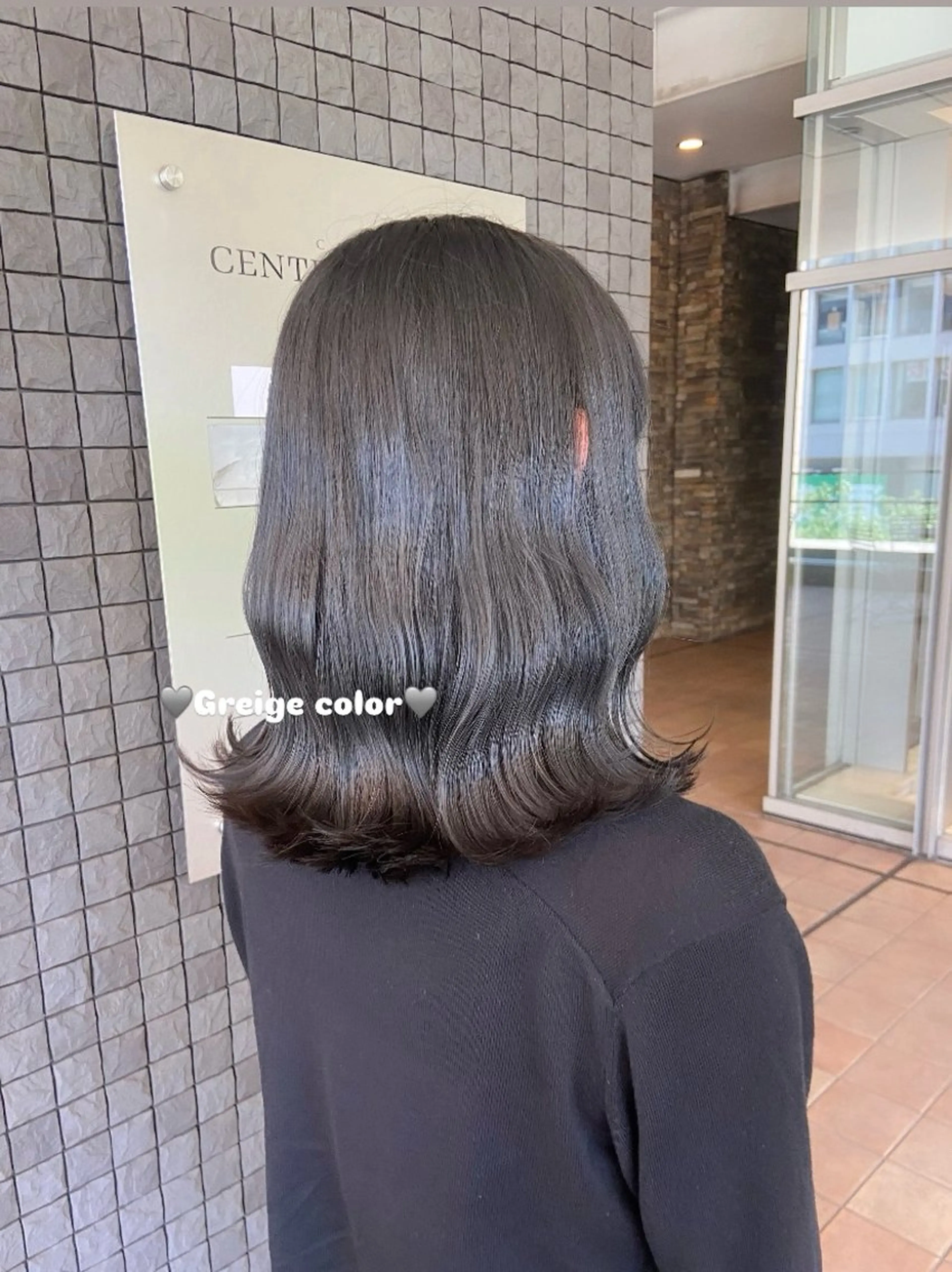 ミディアム 🎀透明感カラー 🐈ナズナのヘアスタイル