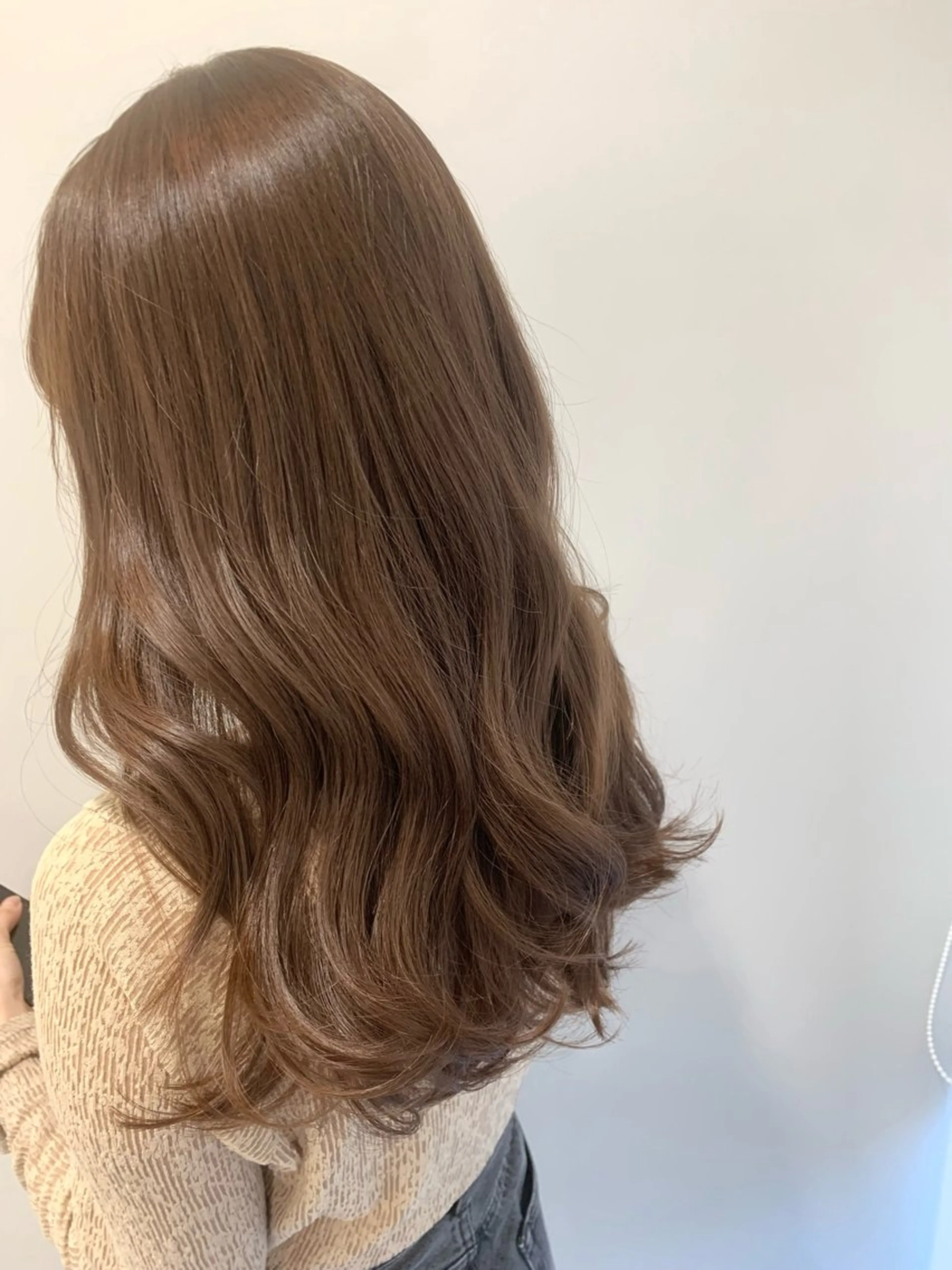 ロング カラー カット ヘアカラー トリートメント 松浦ゆずき 韓国/ 診断/ダウンパーマのヘアスタイル