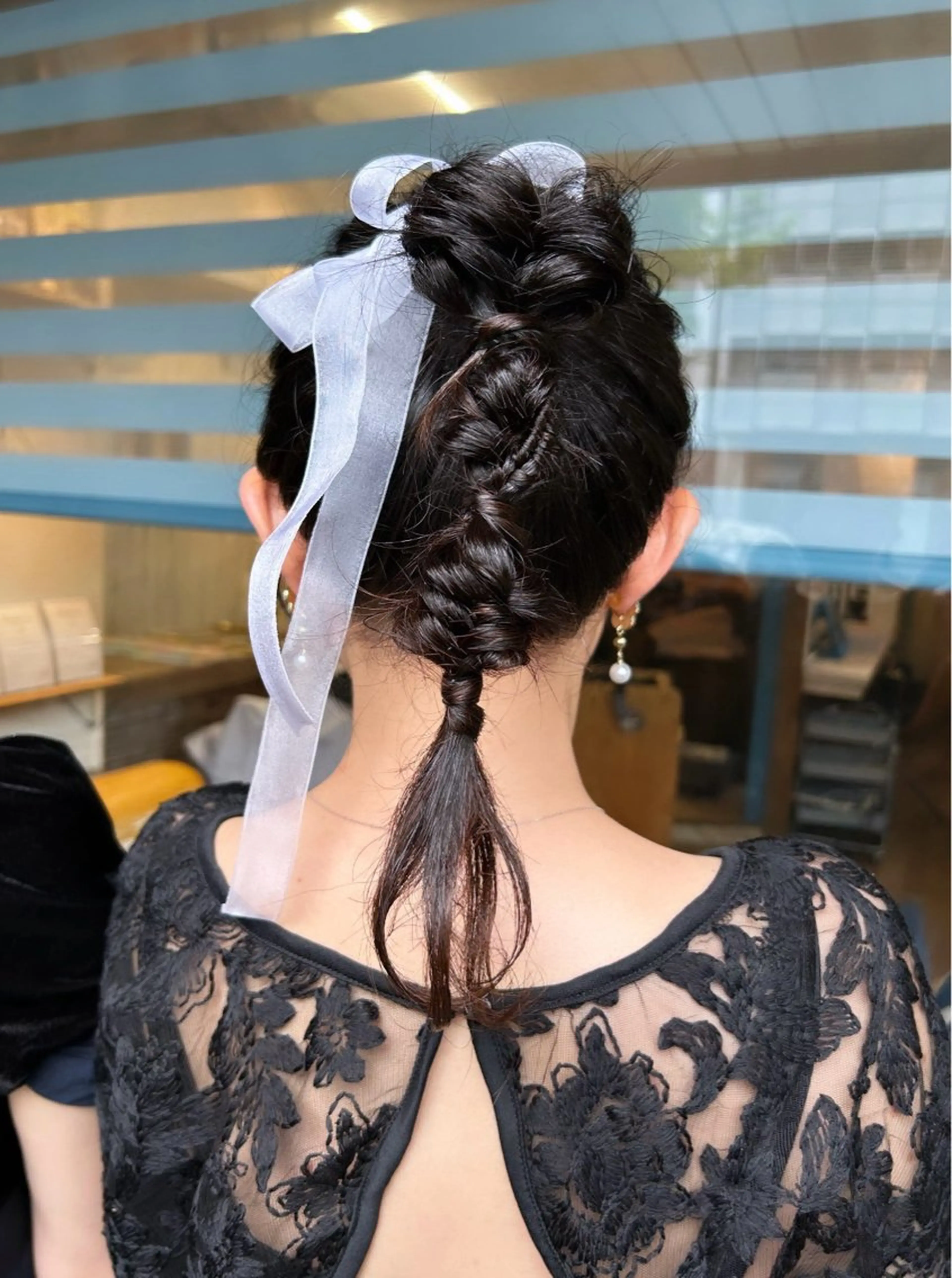 セミロング ヘアアレンジ ヘアセット IMARI /のヘアスタイル