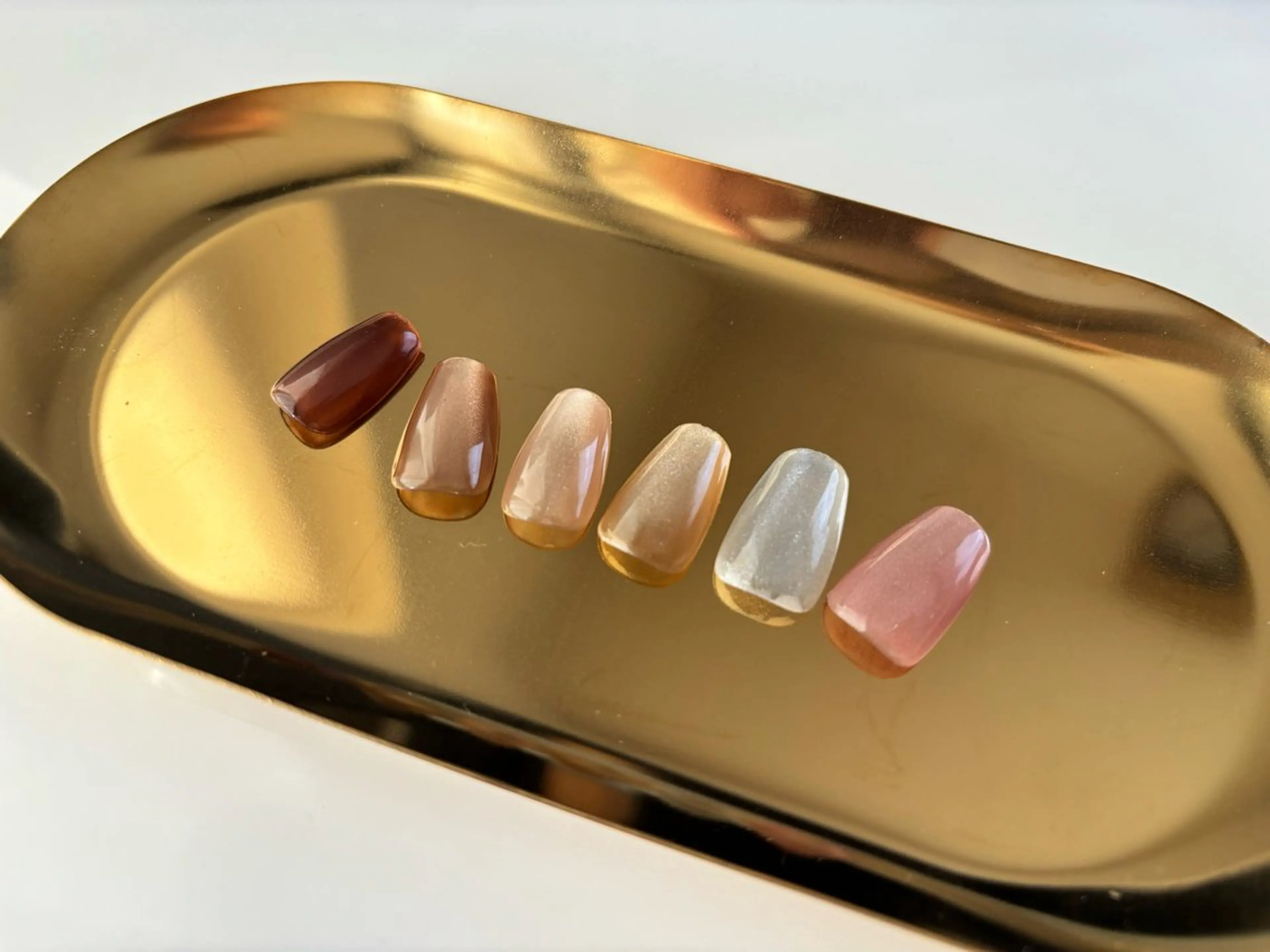 ネイル マグネットネイル 番園 あかねのネイルデザイン